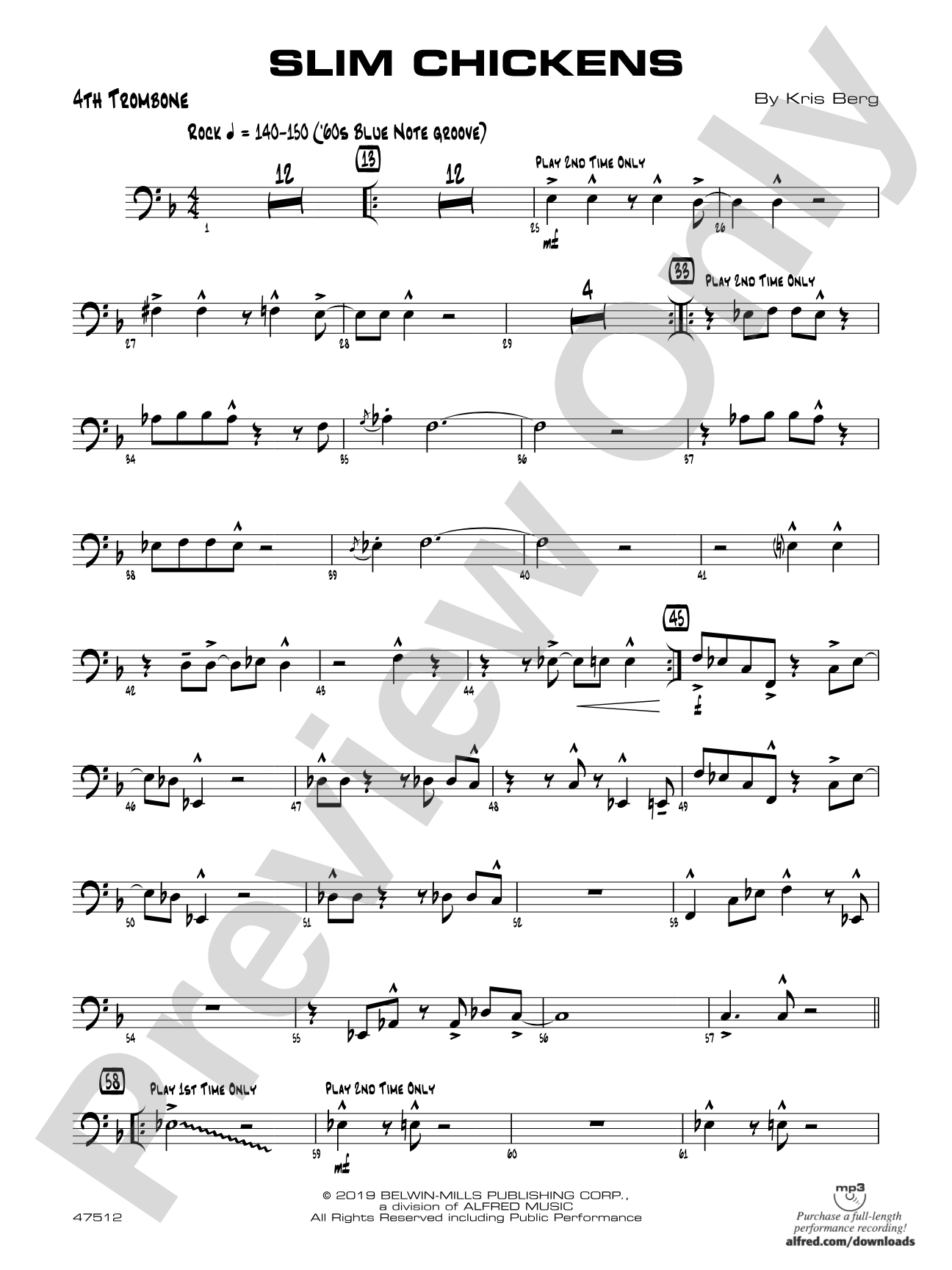 Slim Chickens: 4th Trombone