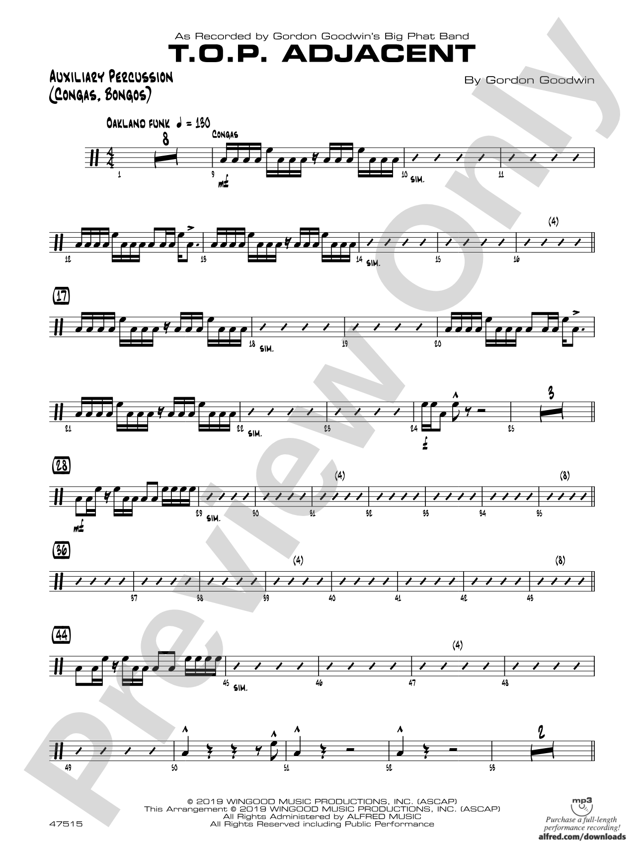 T.O.P. Adjacent: Auxiliary Percussion