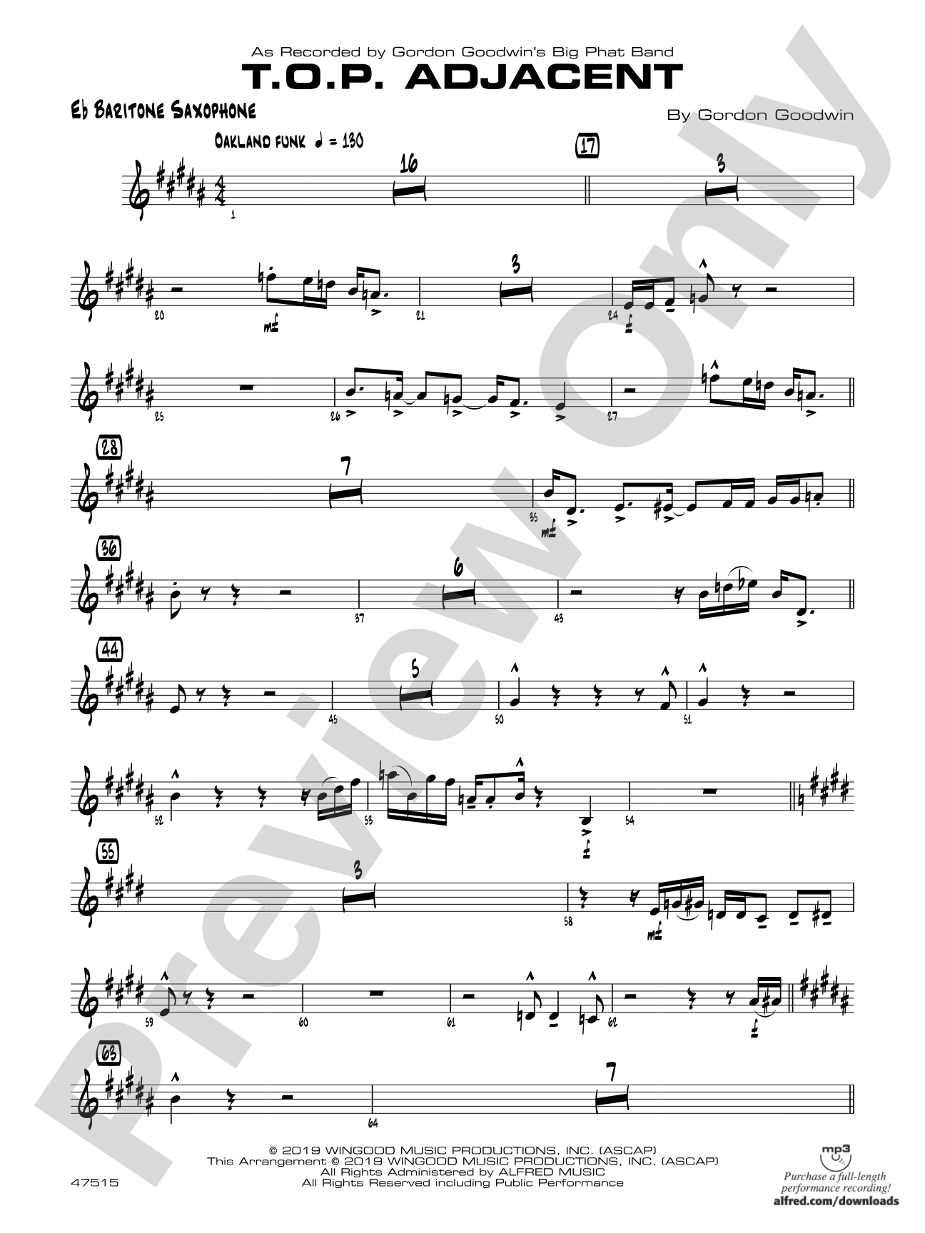 T.O.P. Adjacent: E-flat Baritone Saxophone