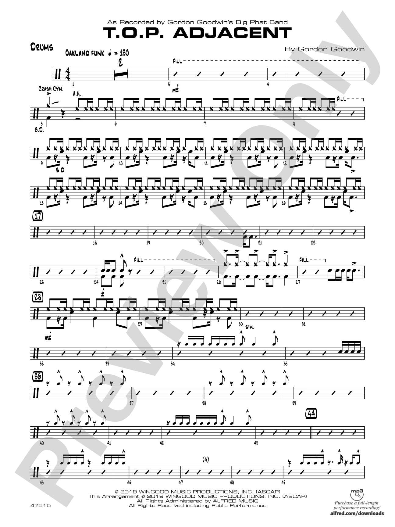 T.O.P. Adjacent: Drums