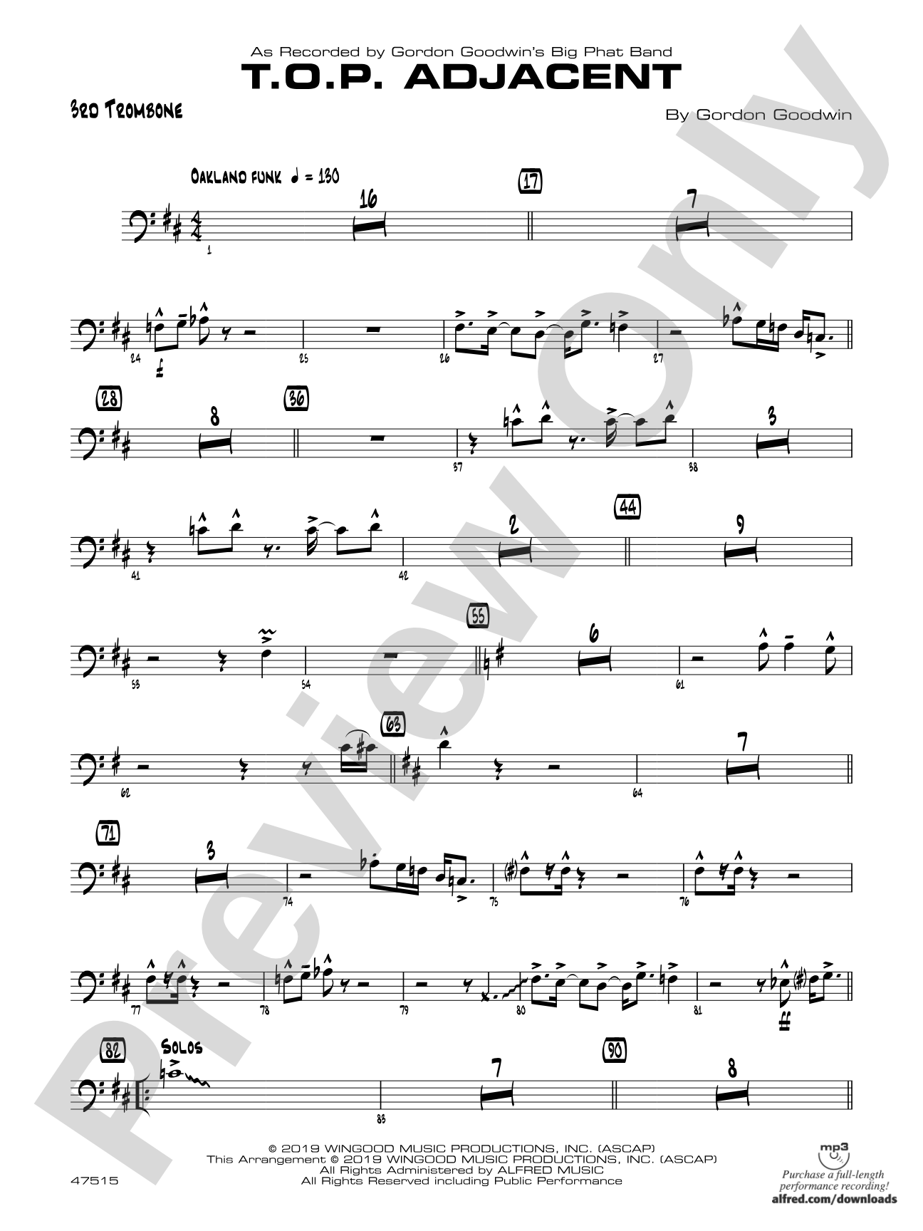 T.O.P. Adjacent: 3rd Trombone