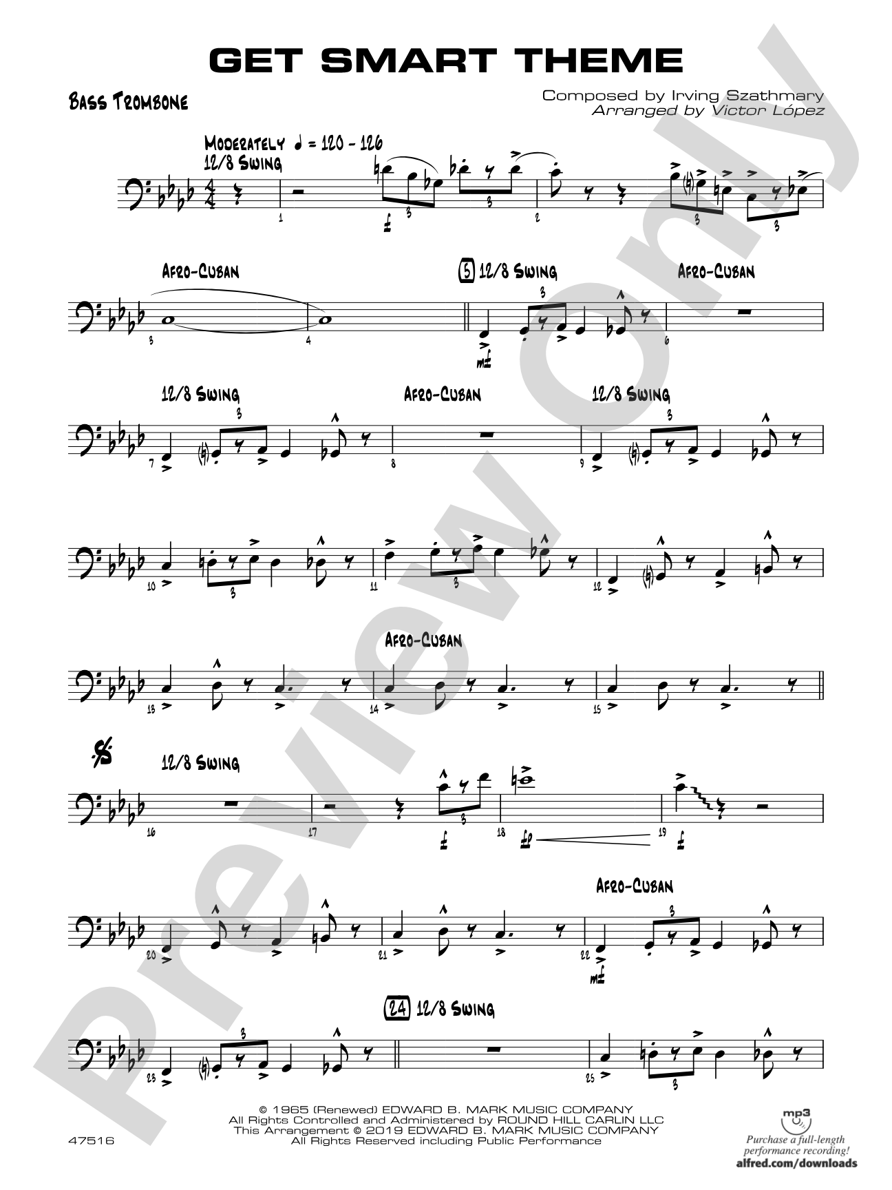 Get Smart Theme: Bass Trombone