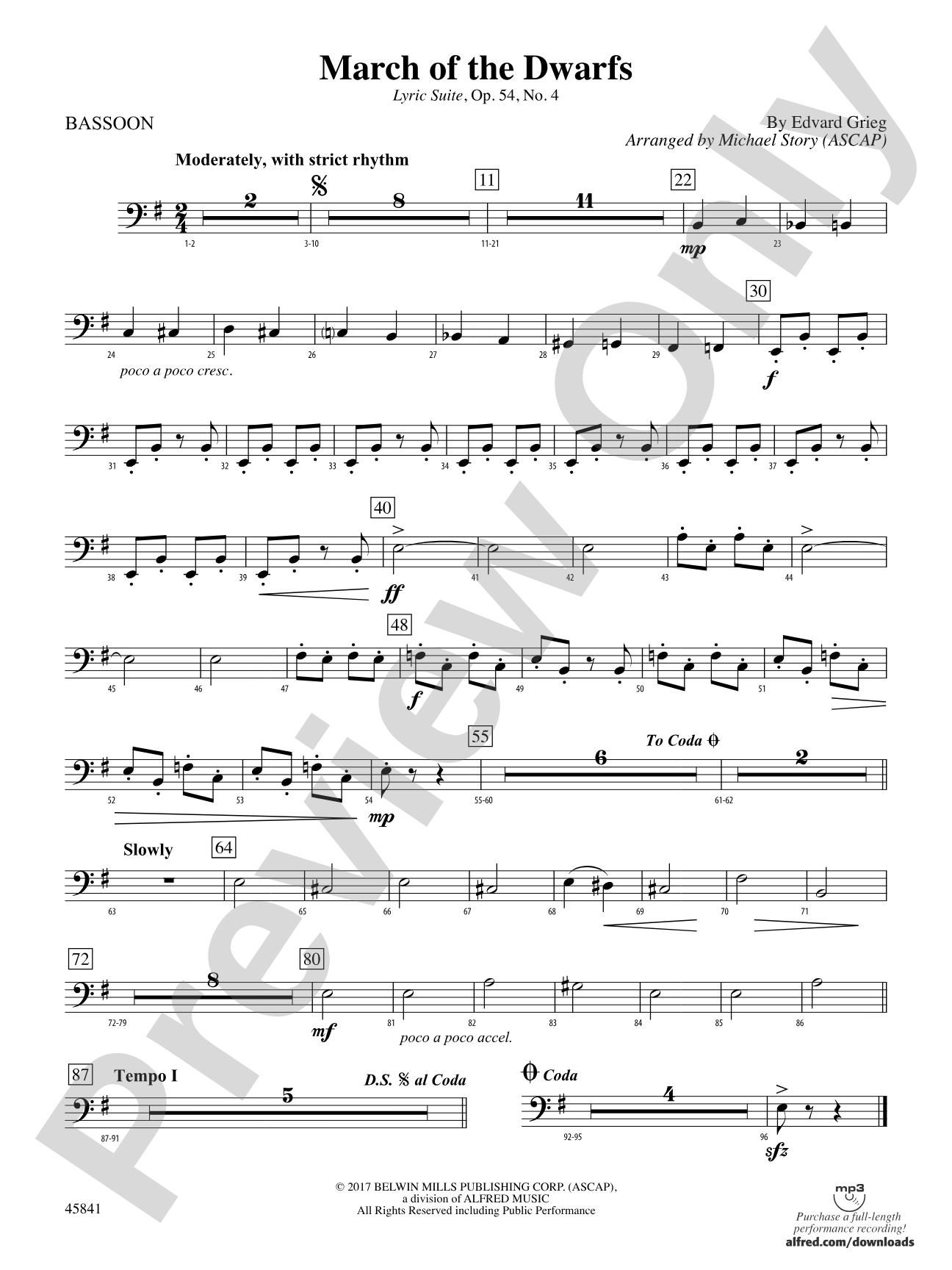 March of the Dwarfs: Bassoon