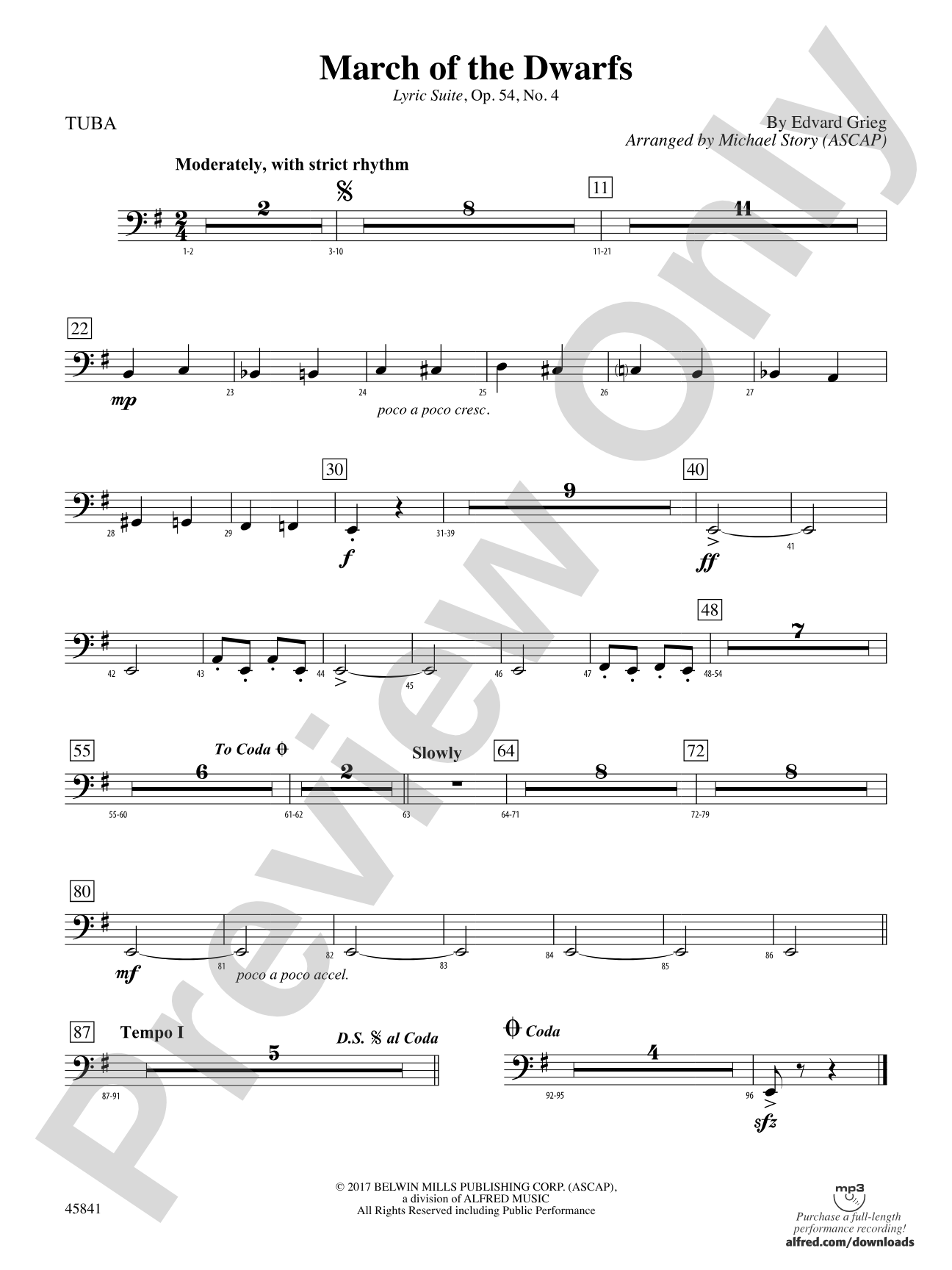 March of the Dwarfs: Tuba