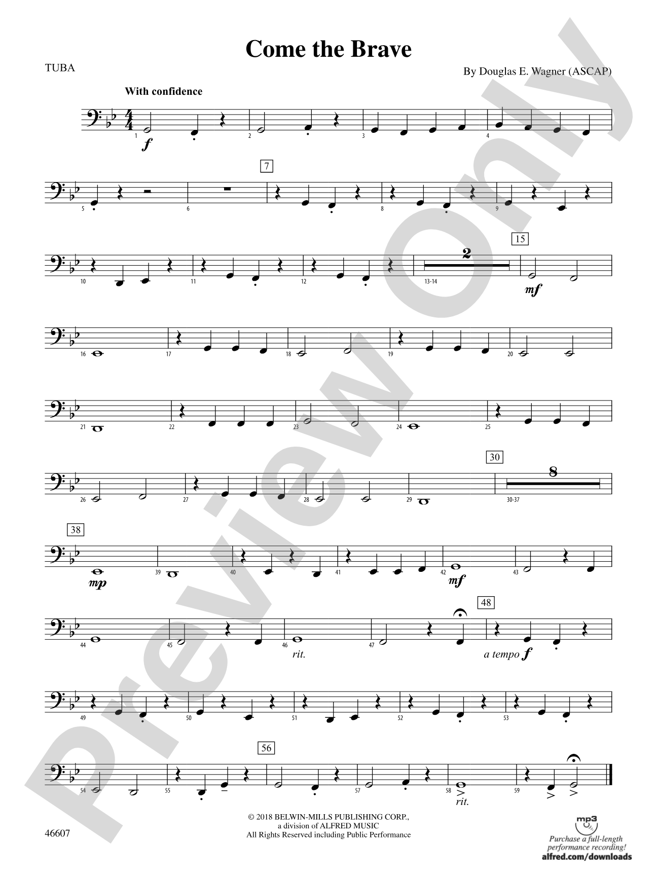 Come the Brave: Tuba