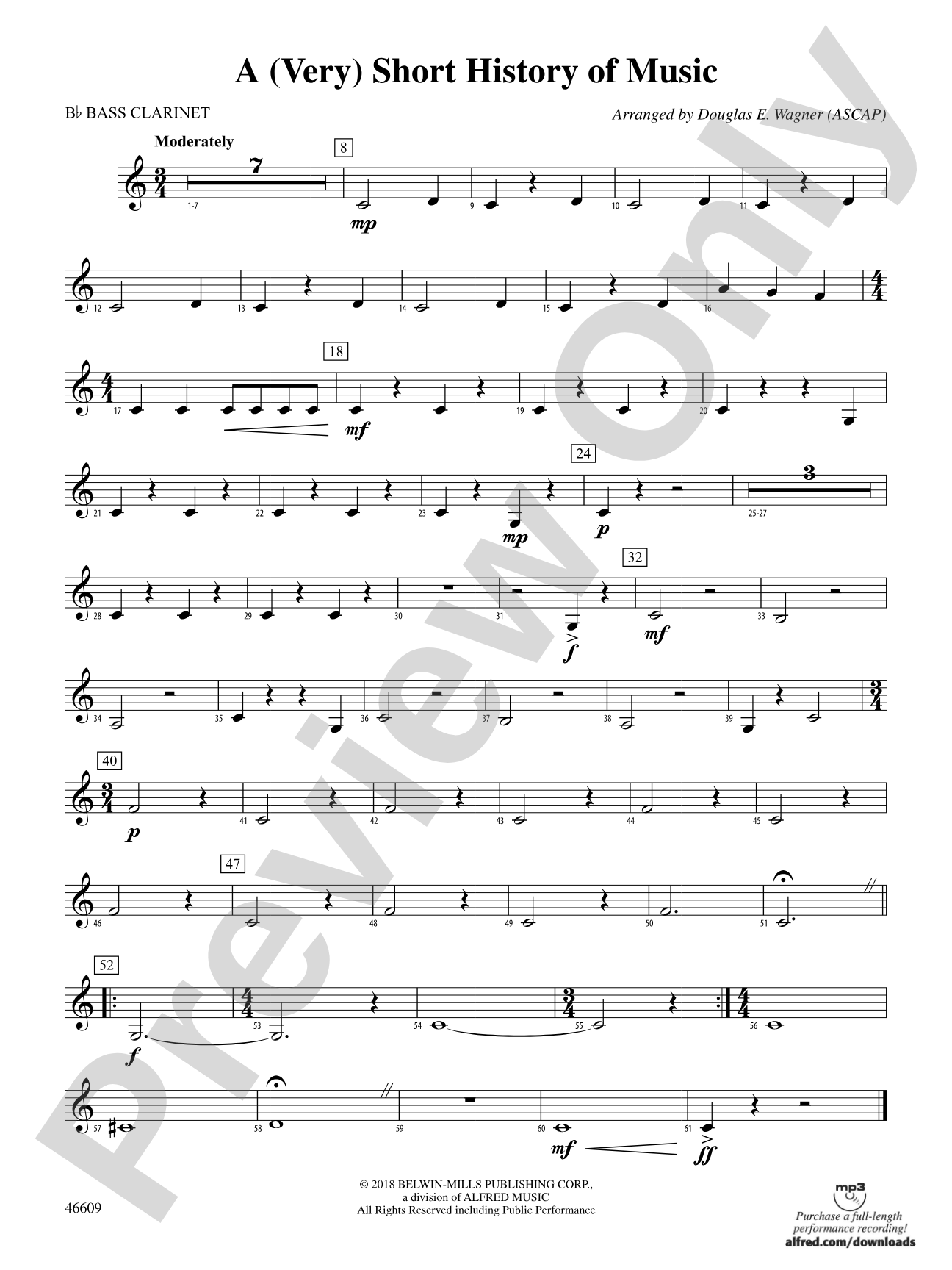 A (Very) Short History of Music: B-flat Bass Clarinet
