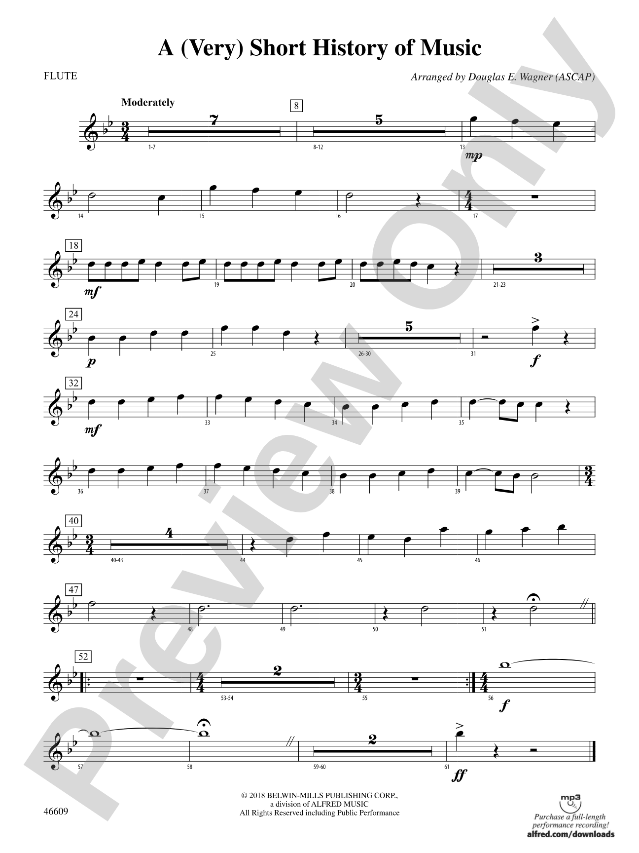 A (Very) Short History of Music: Flute