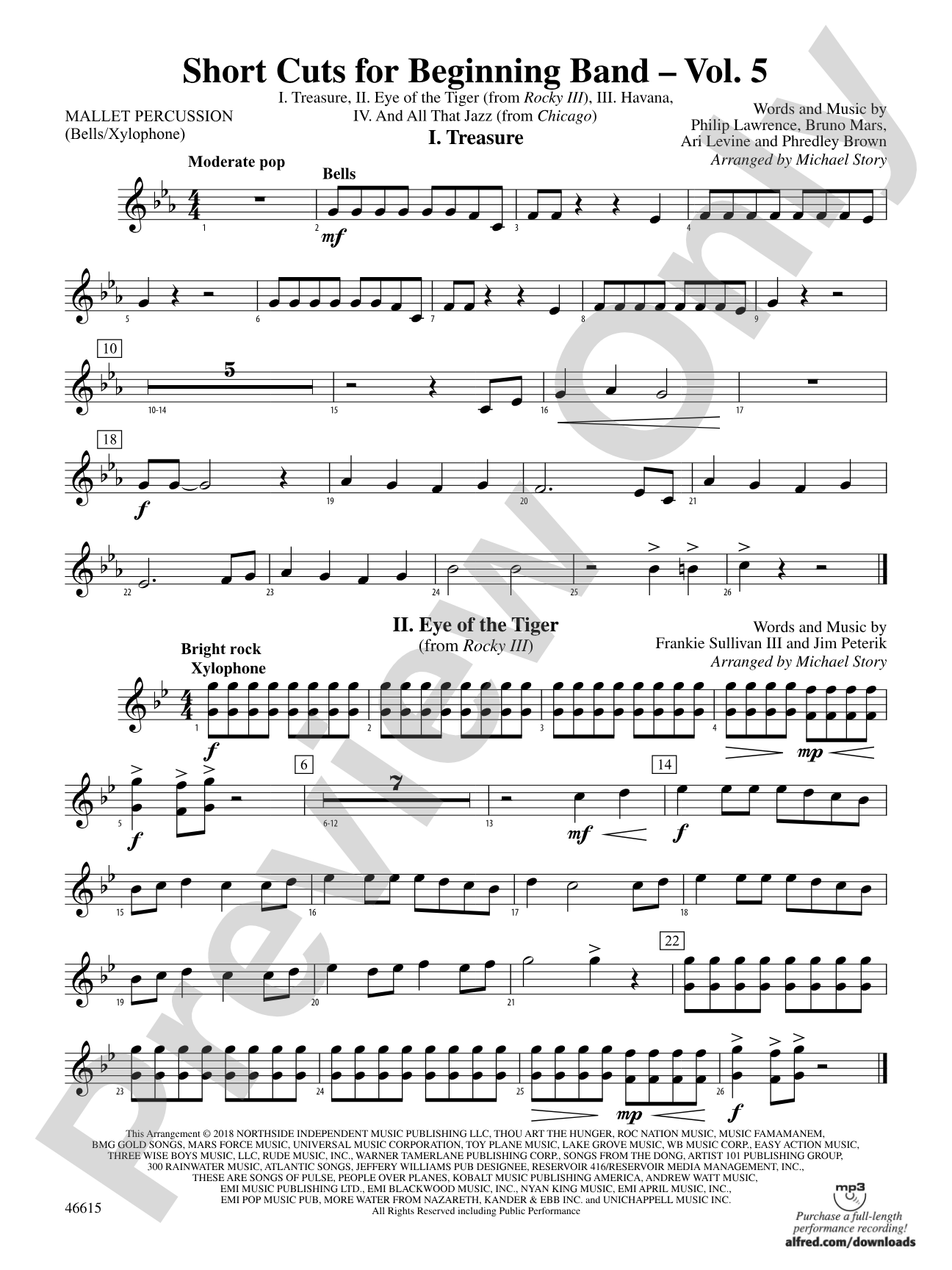 Short Cuts for Beginning Band -- Vol. 5: Mallets