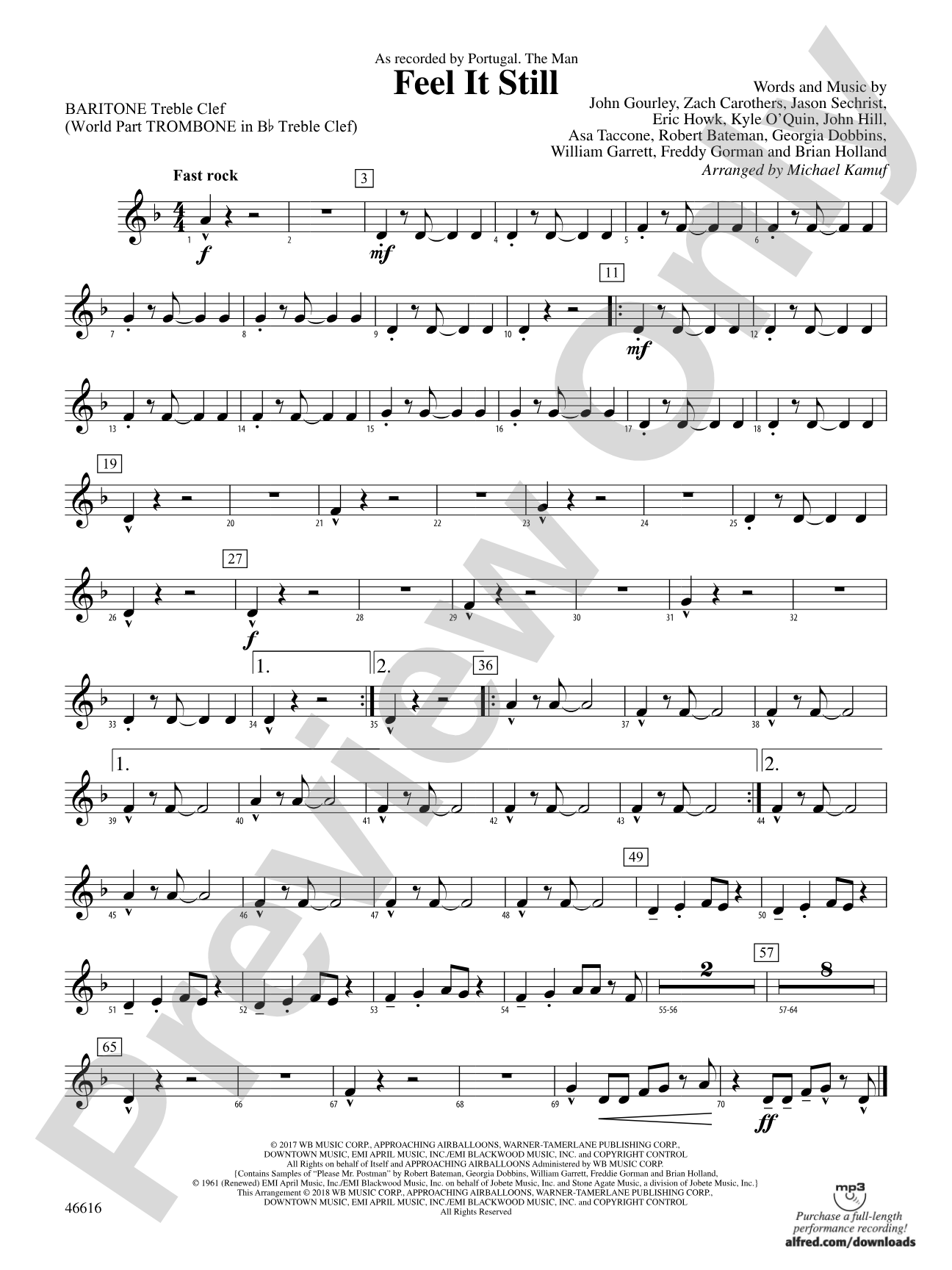 Feel It Still: Baritone T.C.