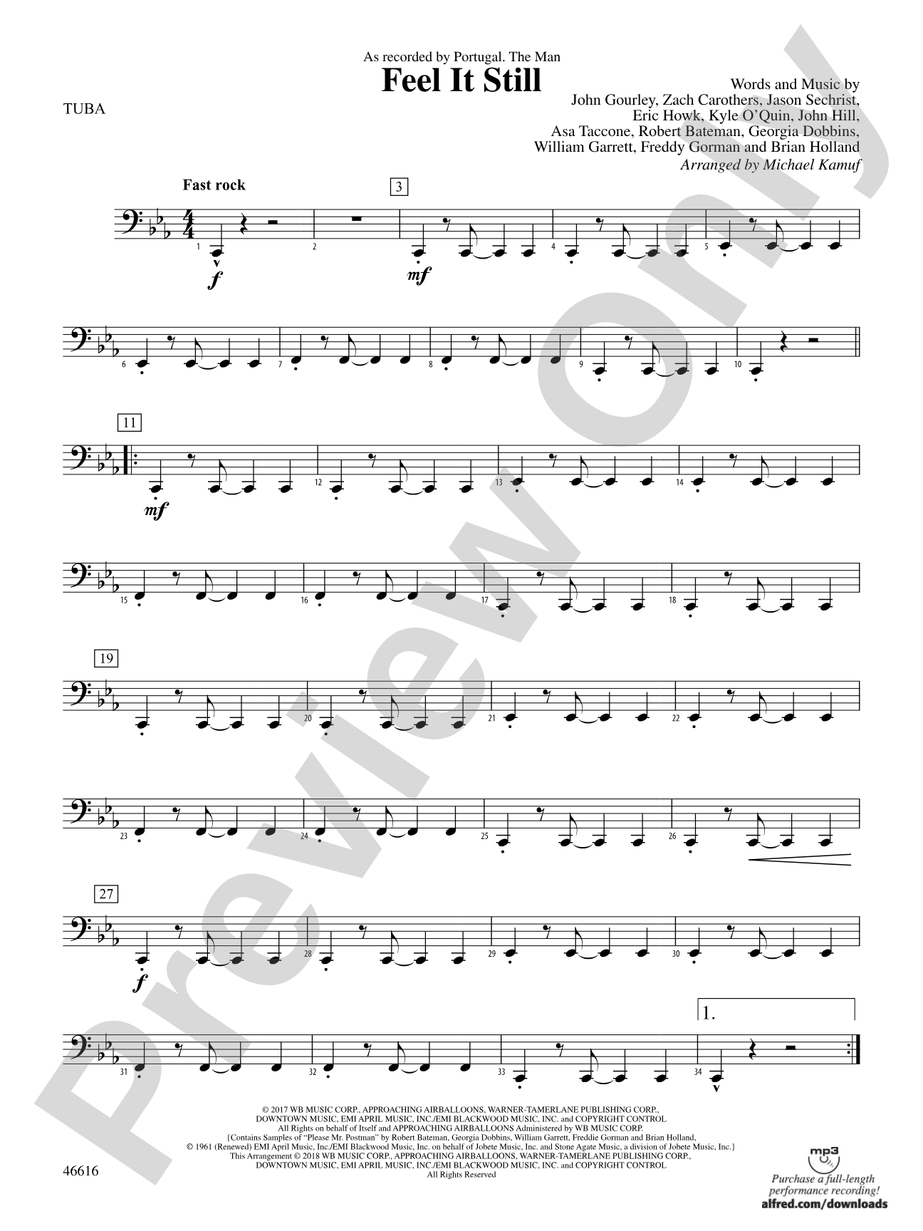 Feel It Still: Tuba