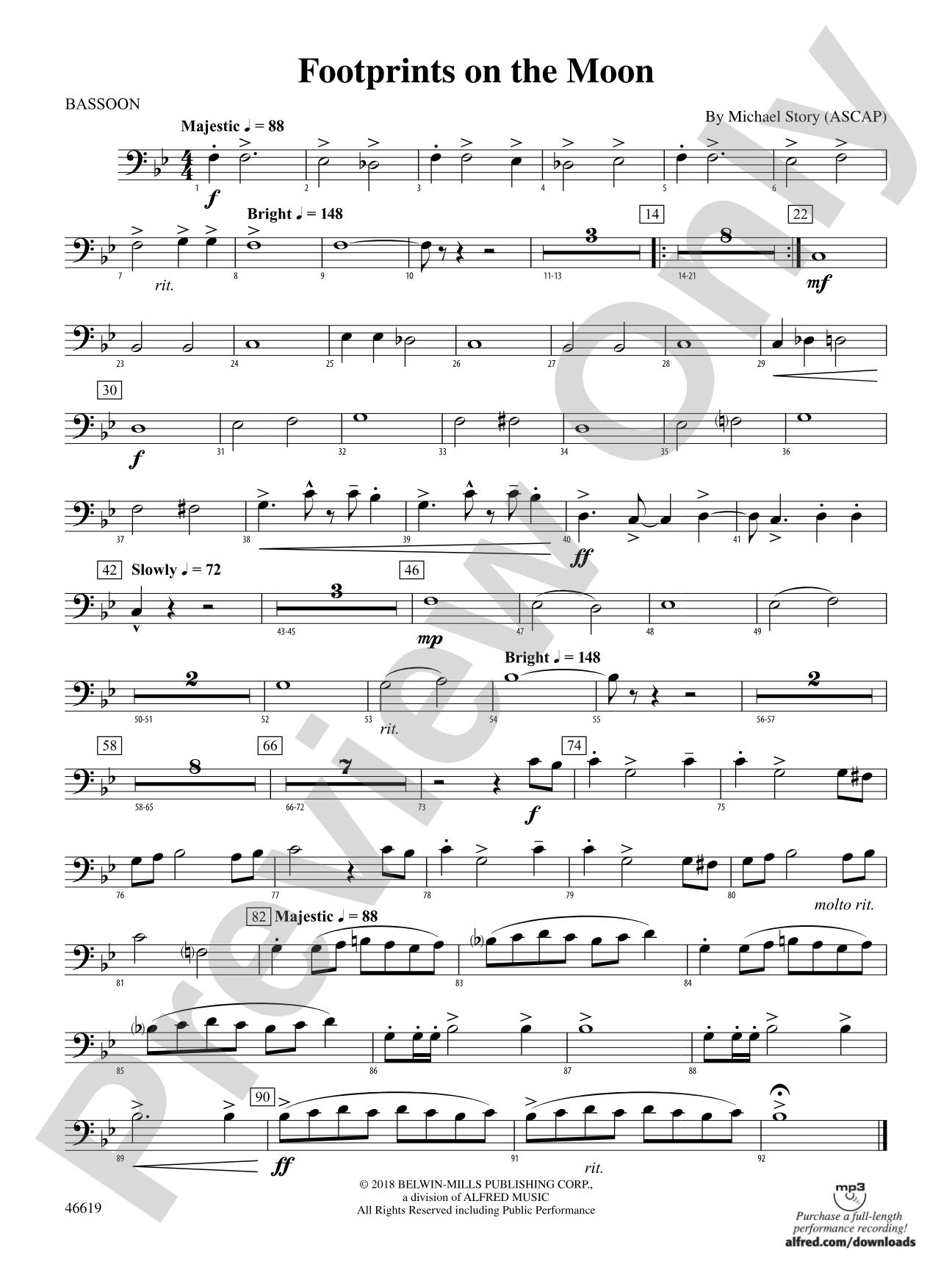 Footprints on the Moon: Bassoon