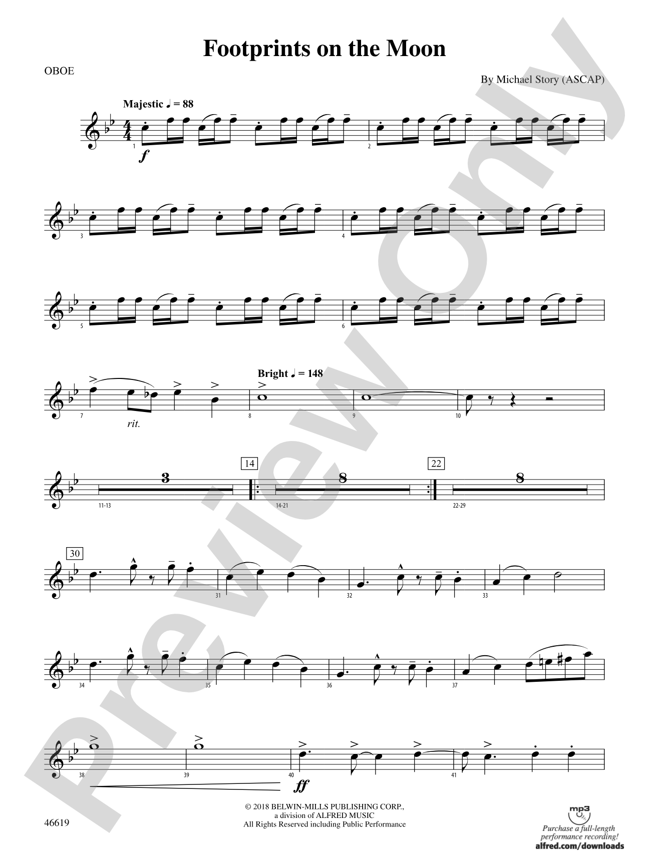 Footprints on the Moon: Oboe