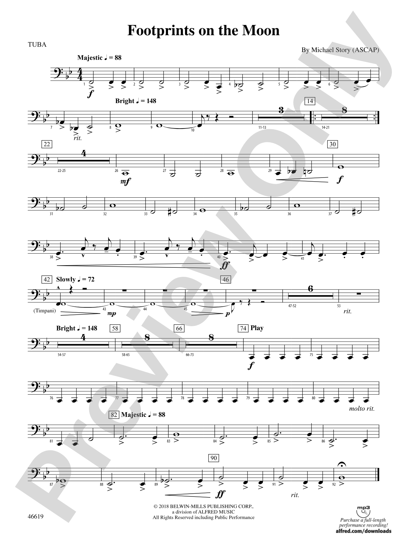 Footprints on the Moon: Tuba