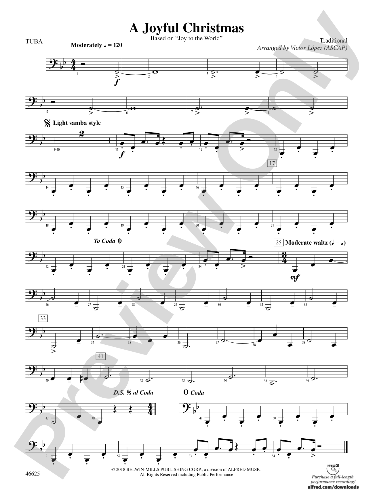 A Joyful Christmas: Tuba