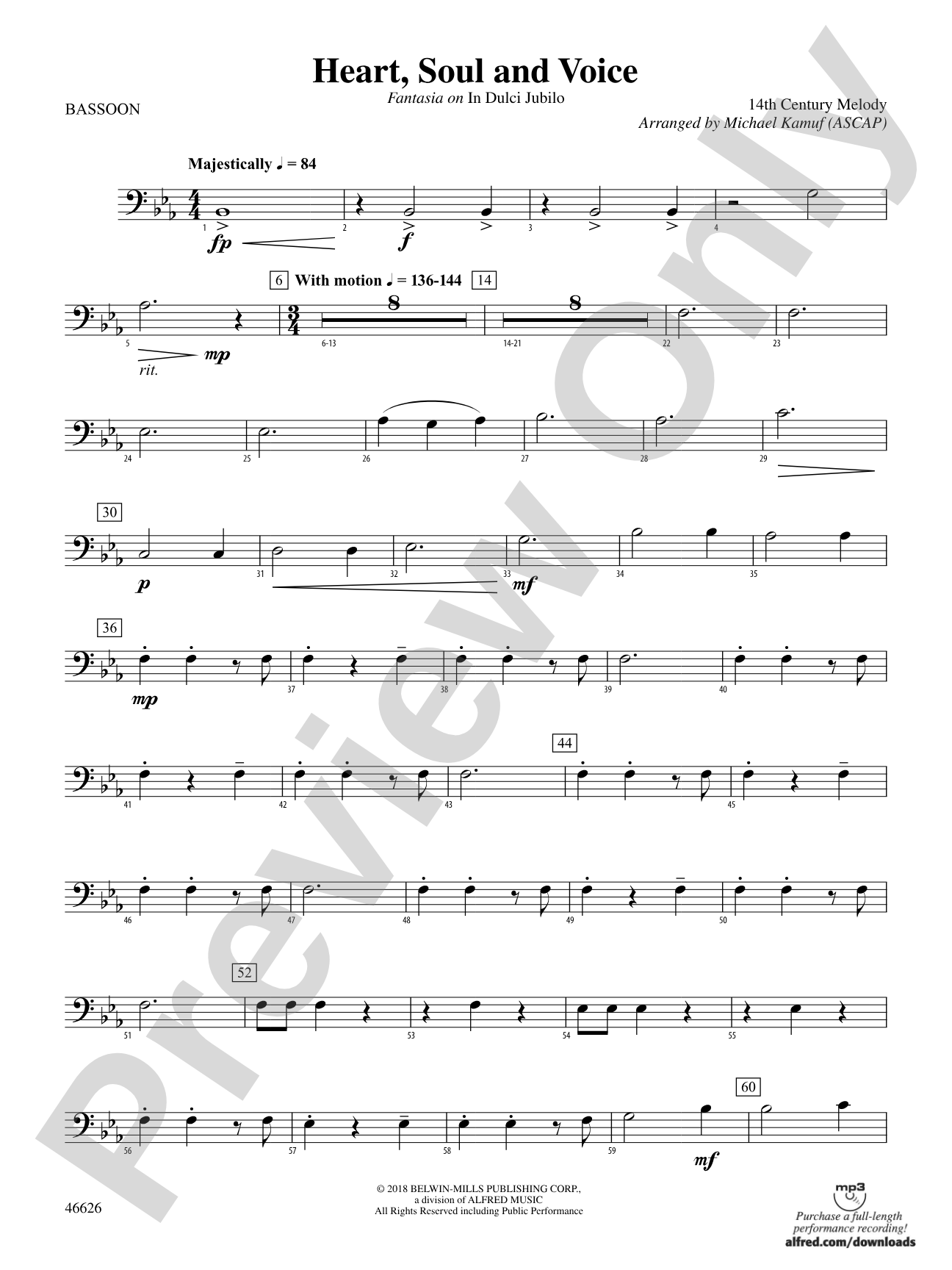 Heart, Soul, and Voice: Bassoon