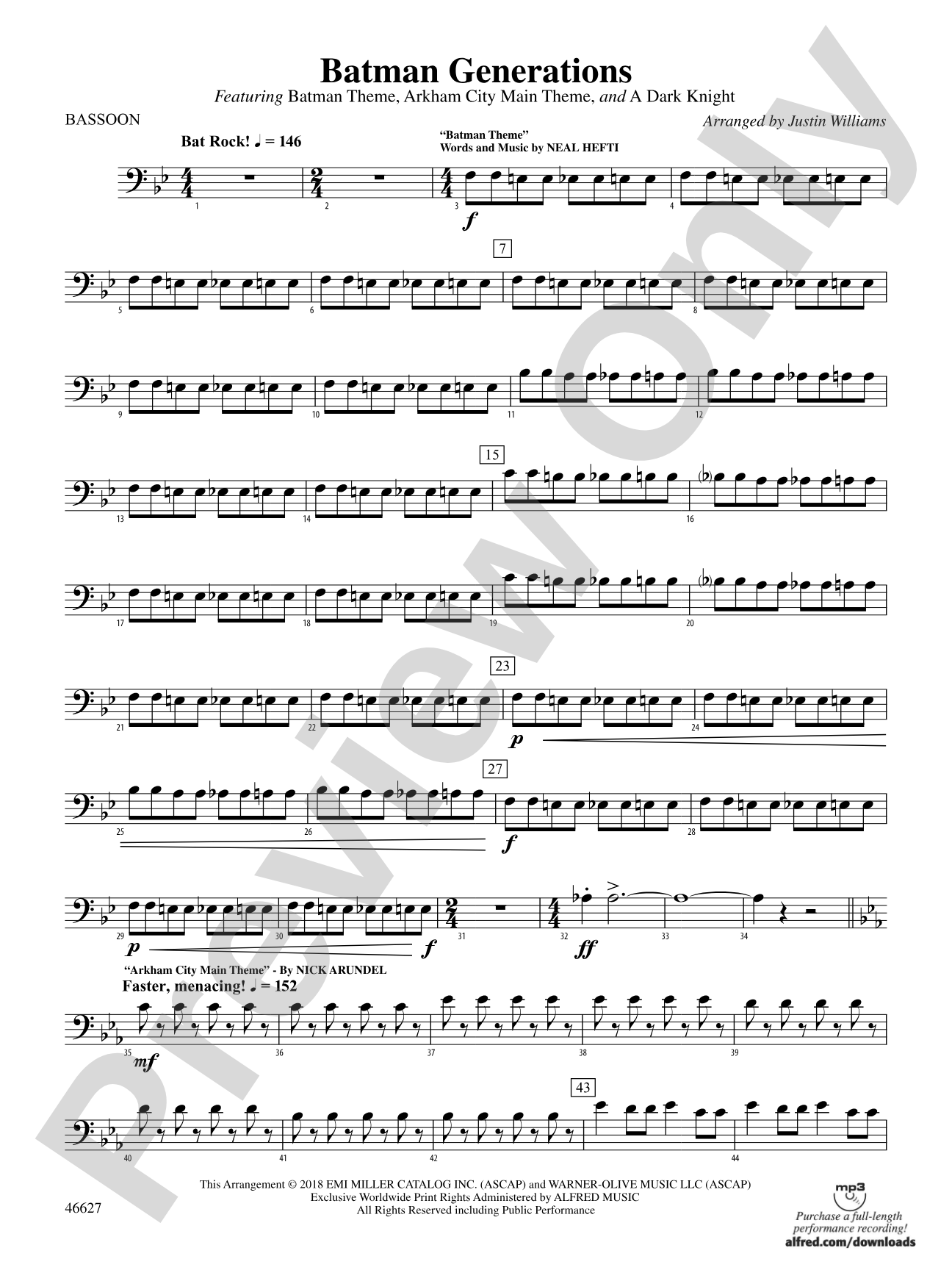 Batman Generations: Bassoon