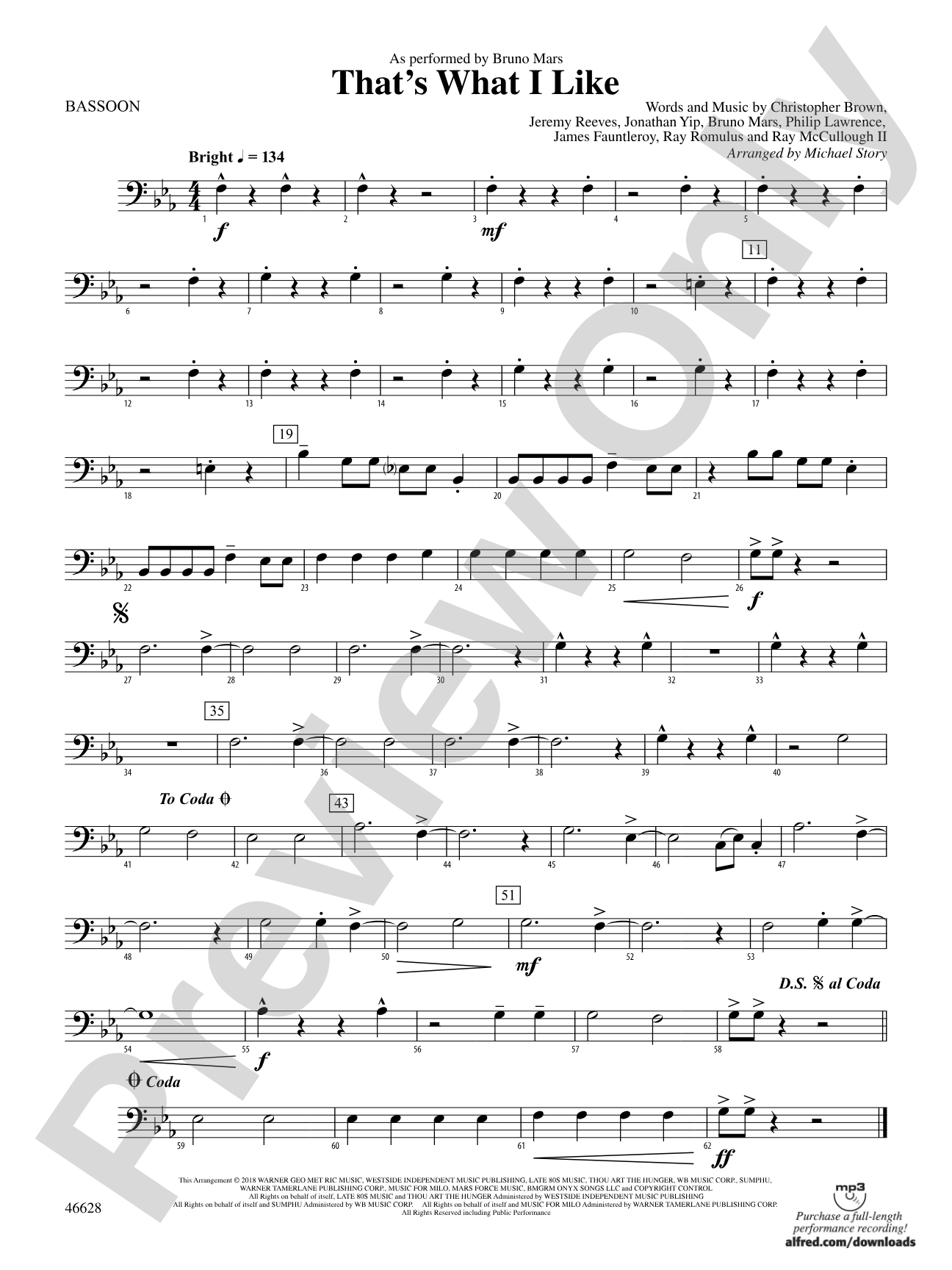That's What I Like: Bassoon