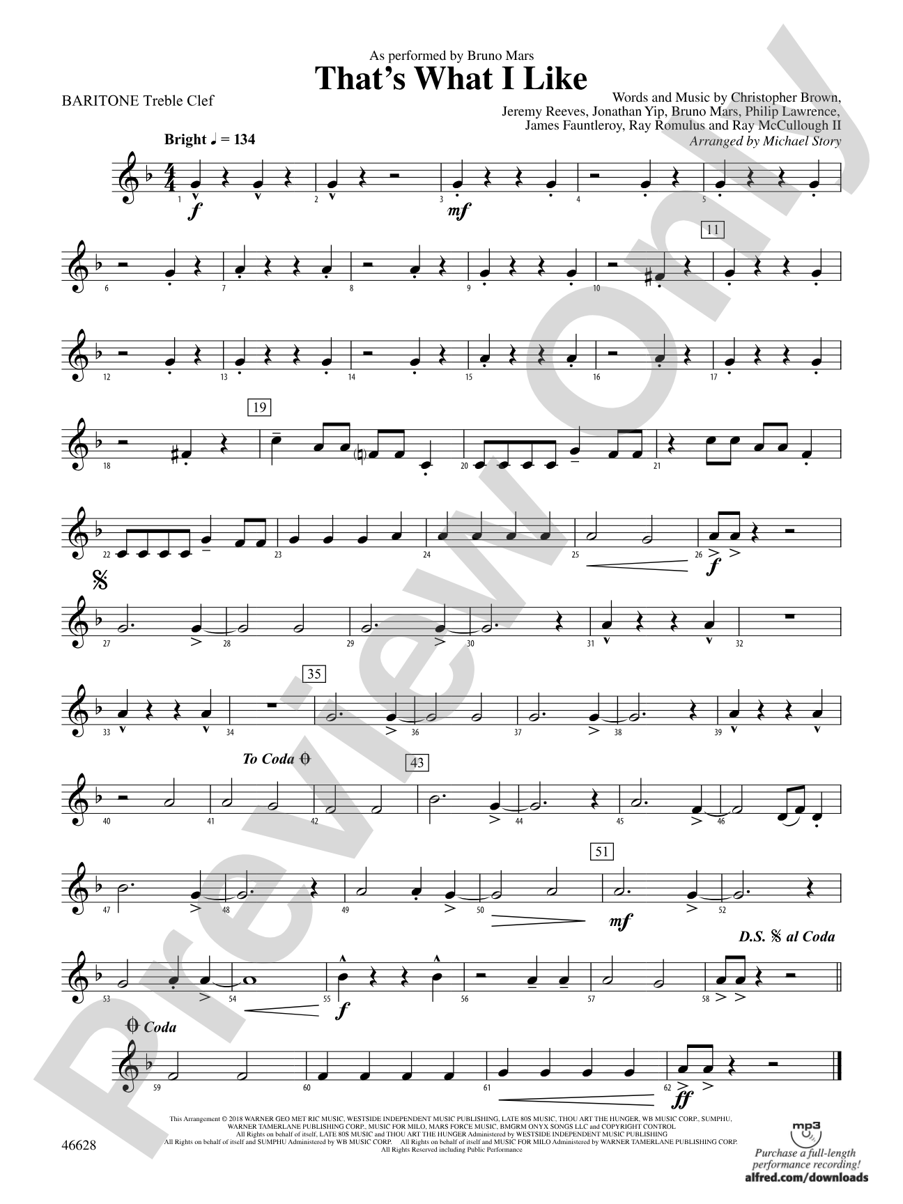 That's What I Like: Baritone T.C.