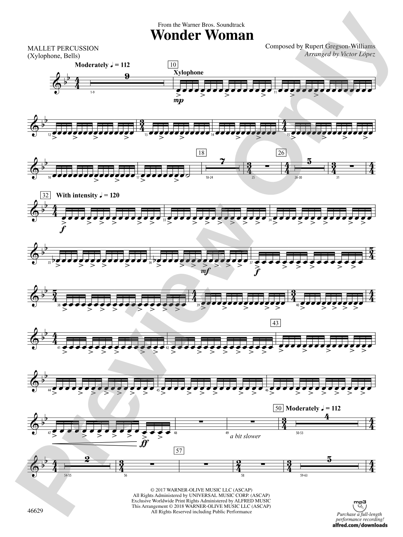 Wonder Woman: From the Warner Bros. Soundtrack: Mallets