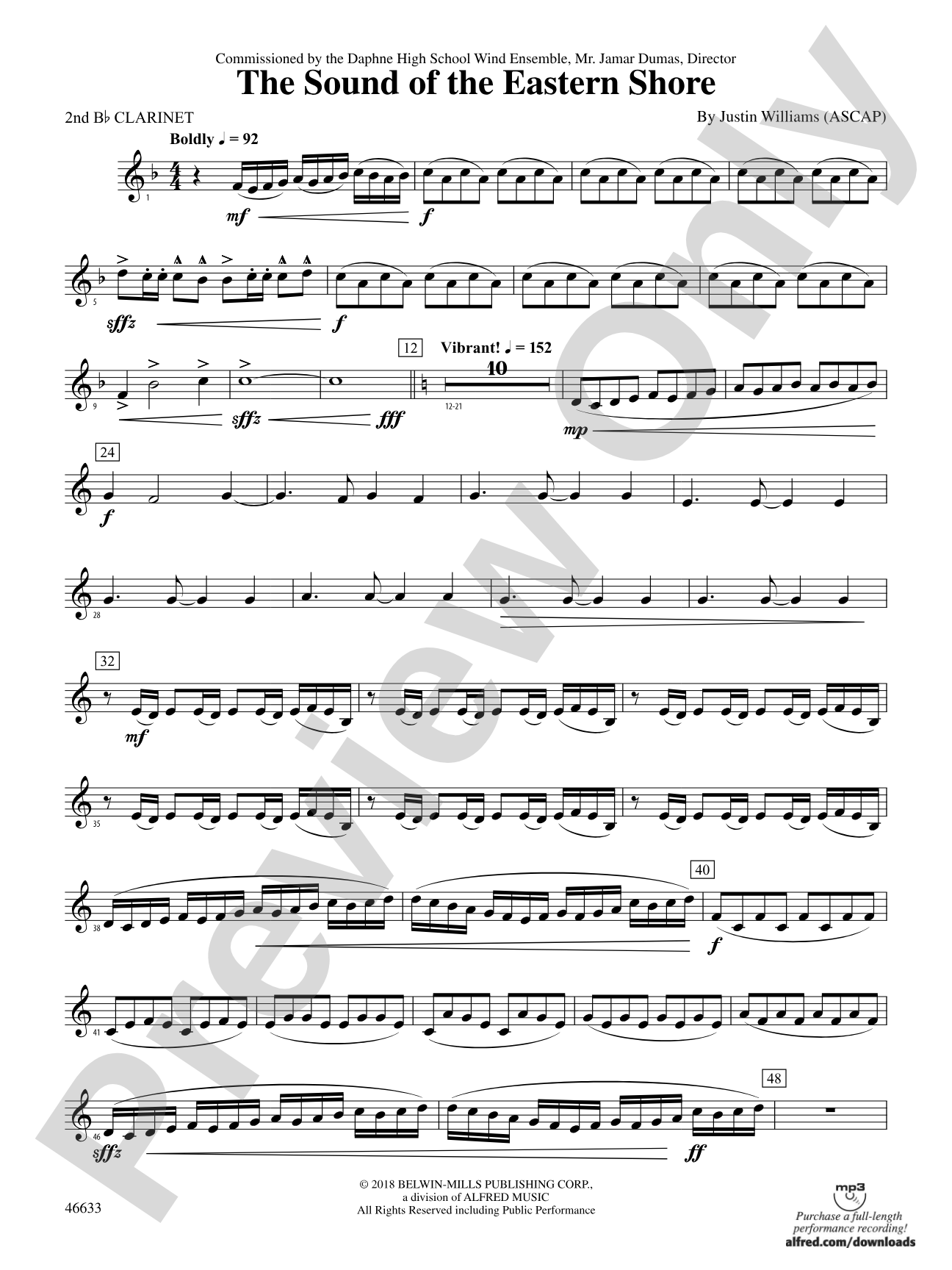 The Sound of the Eastern Shore: 2nd B-flat Clarinet