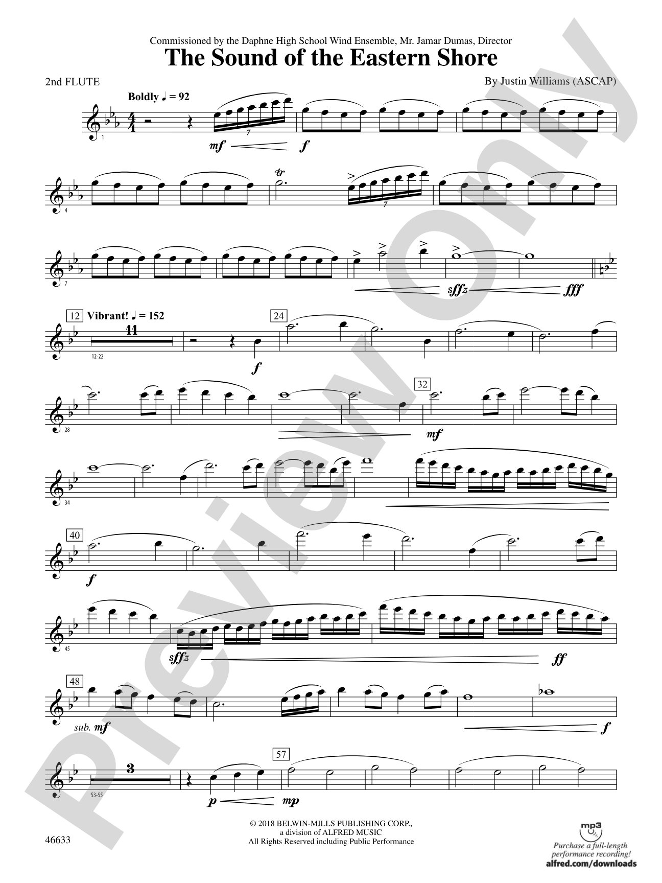 The Sound of the Eastern Shore: 2nd Flute