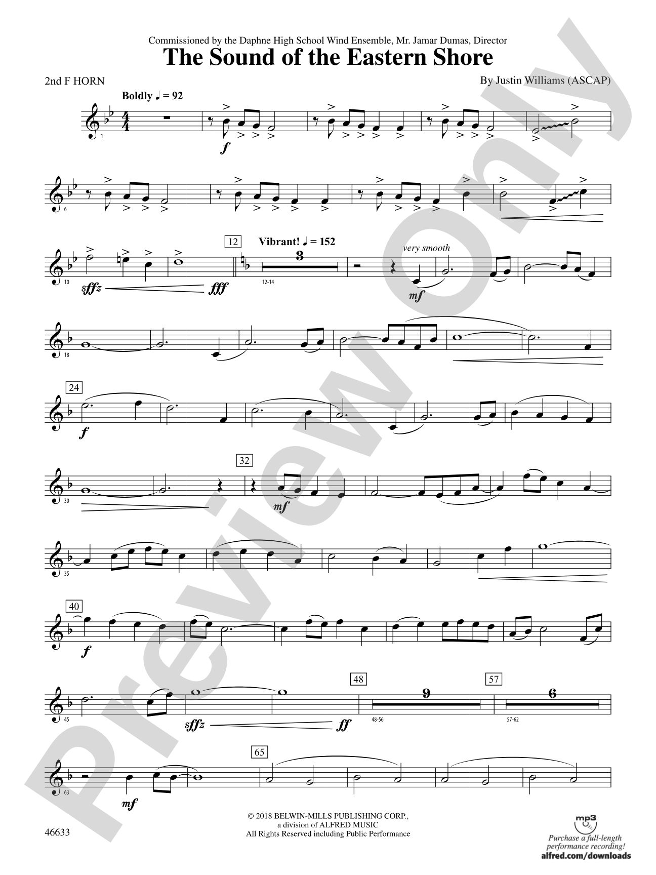The Sound of the Eastern Shore: 2nd F Horn