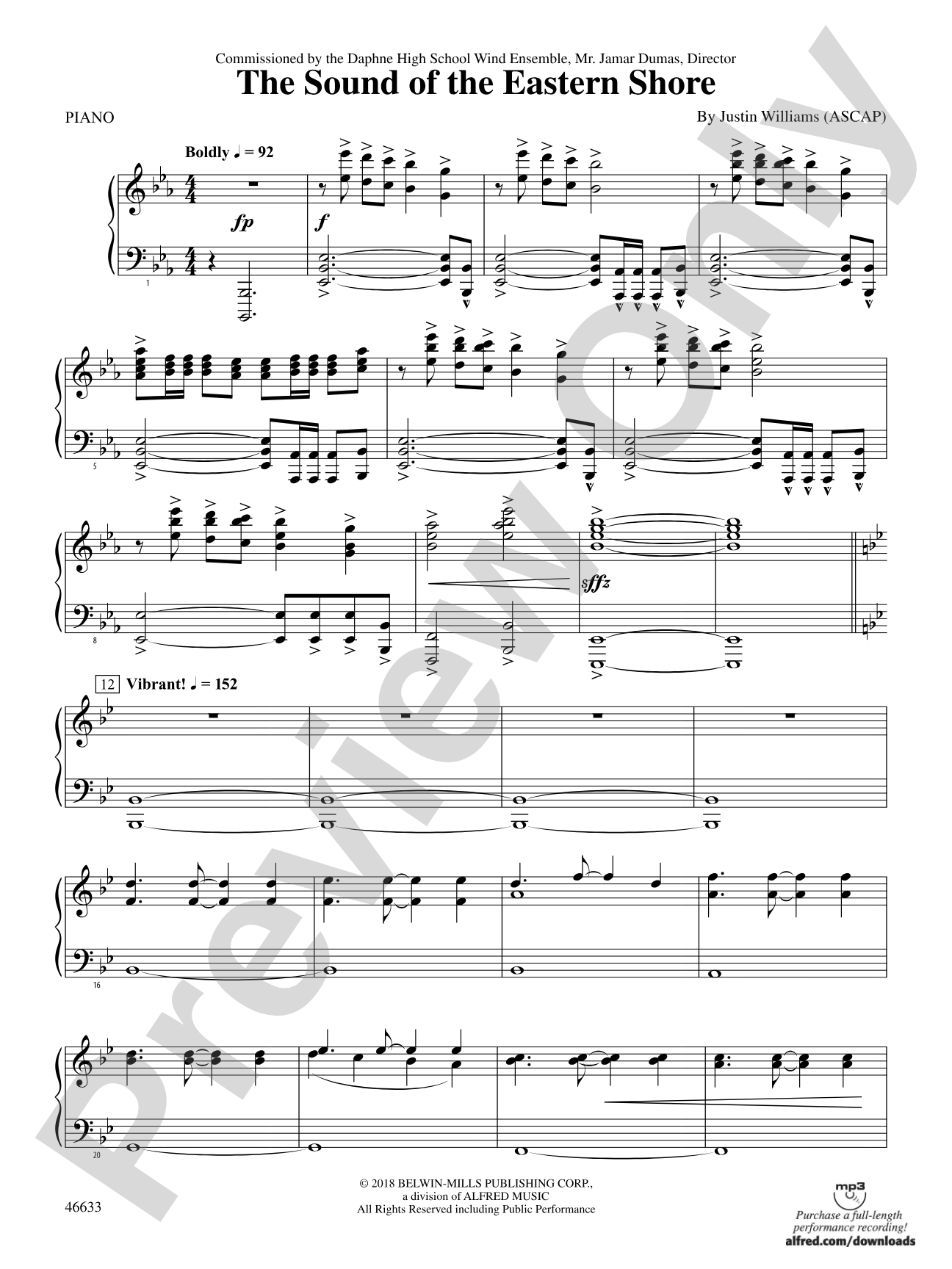 The Sound of the Eastern Shore: Piano Accompaniment