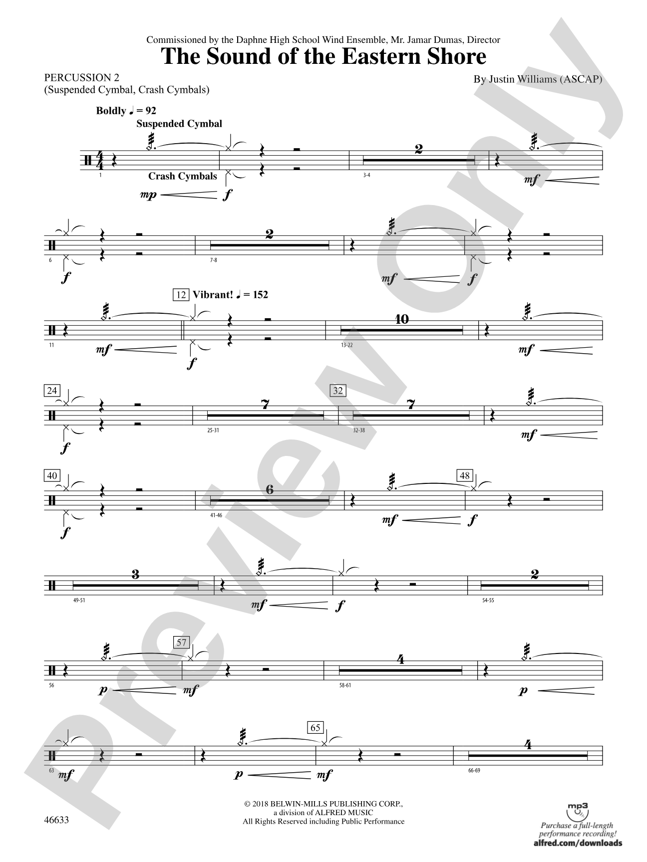 The Sound of the Eastern Shore: 2nd Percussion