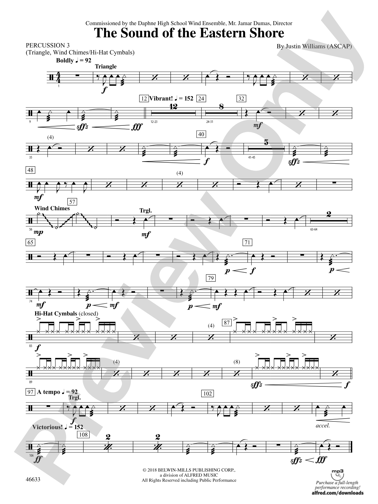 The Sound of the Eastern Shore: 3rd Percussion