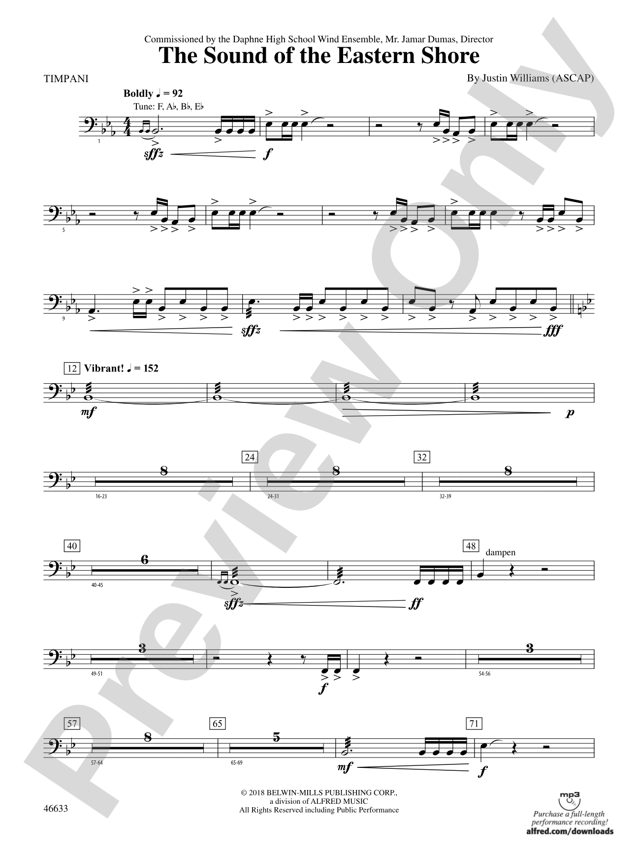 The Sound of the Eastern Shore: Timpani