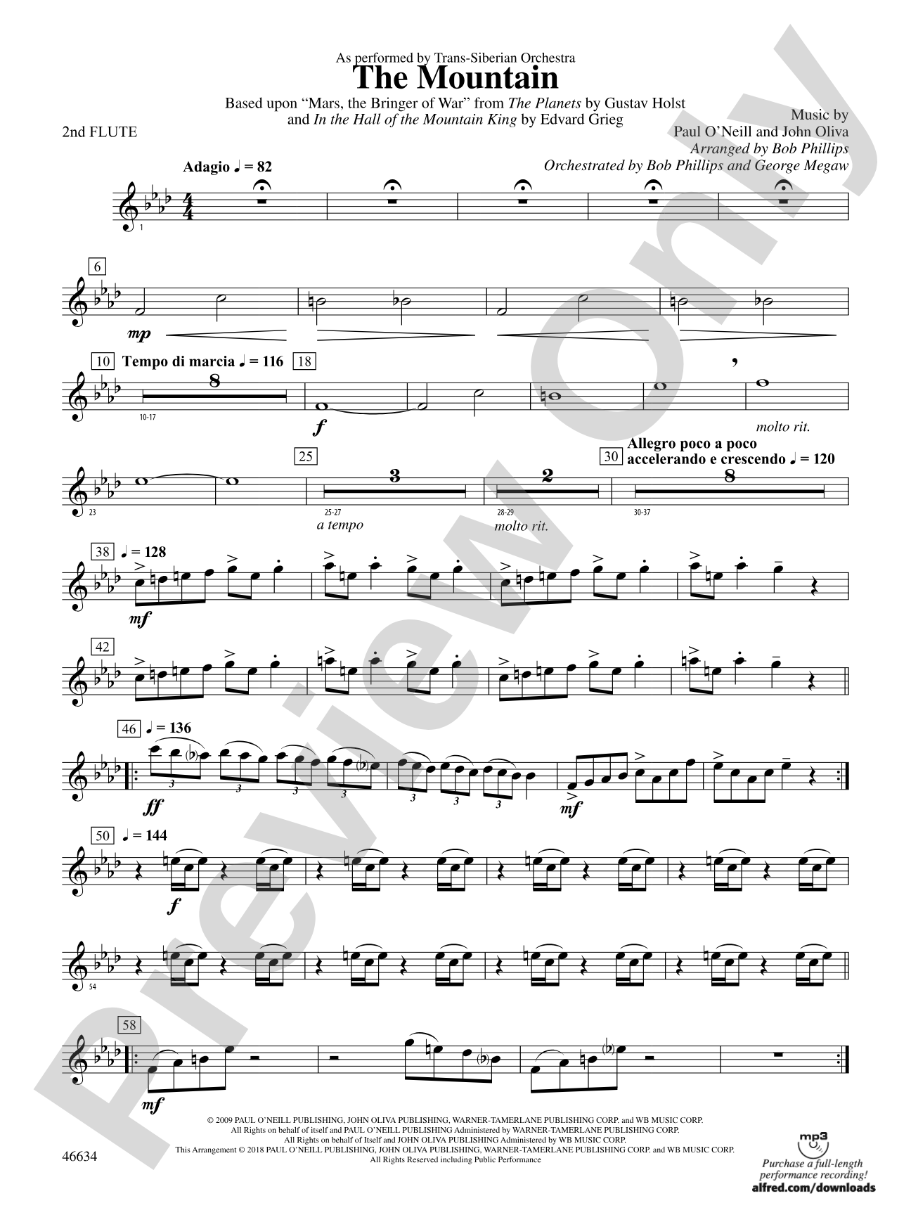 The Mountain: 2nd Flute