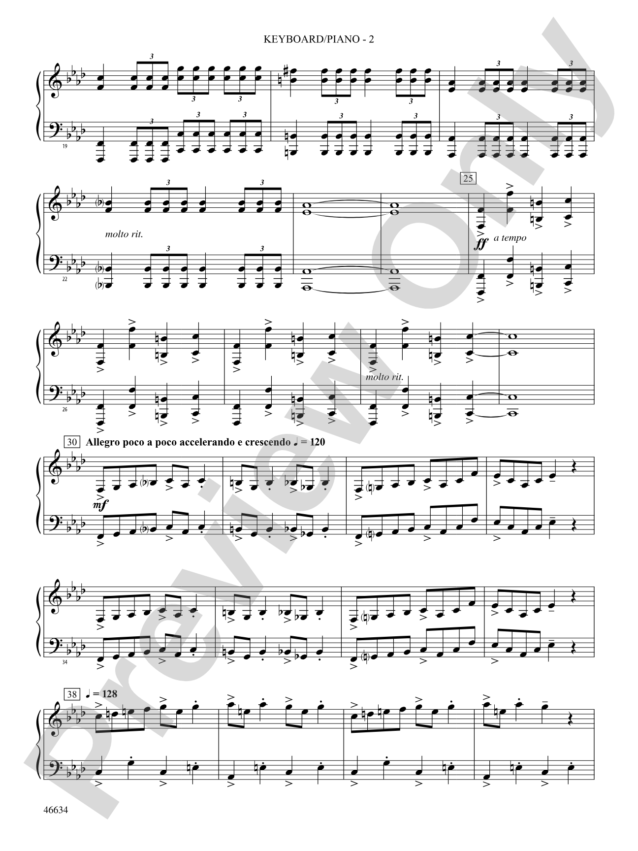 The Mountain: Piano Accompaniment