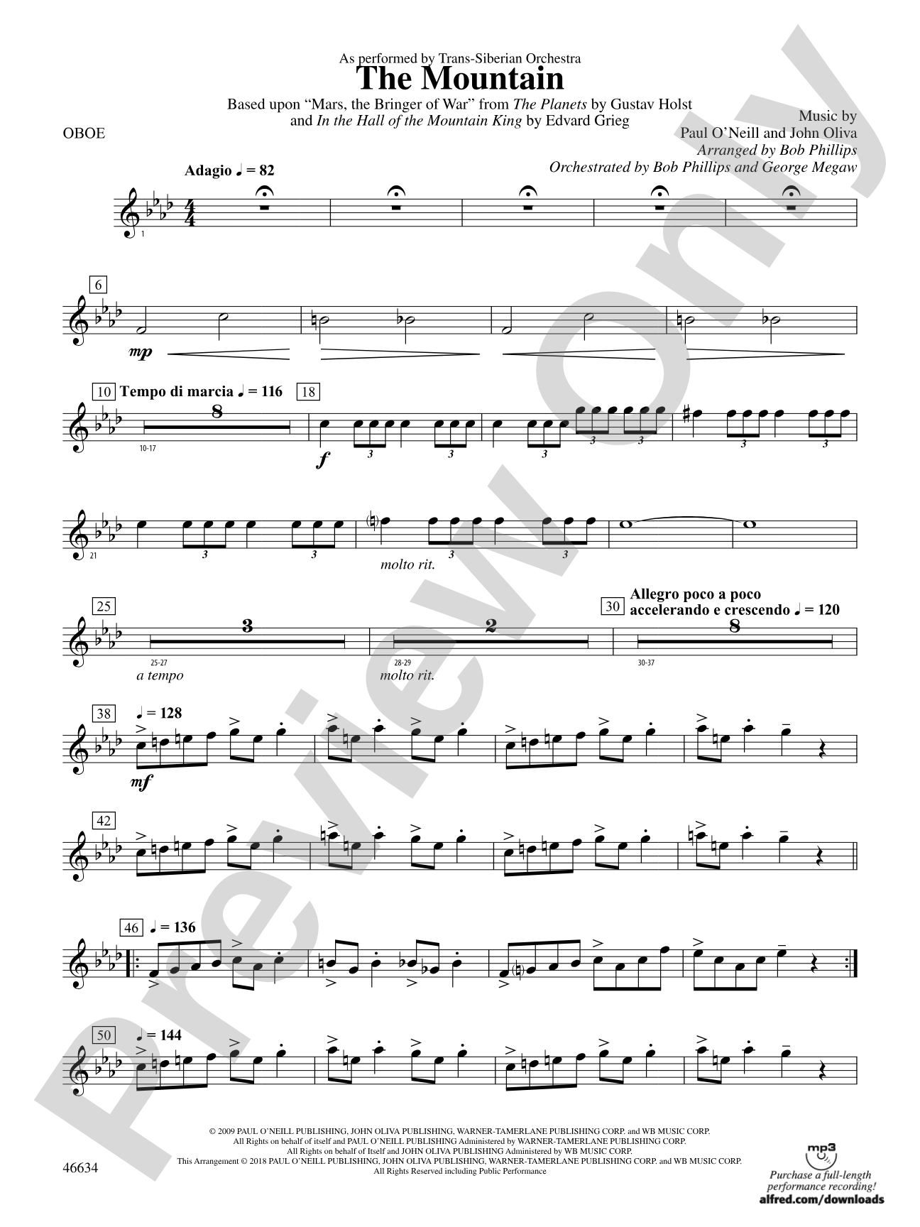 The Mountain: Oboe
