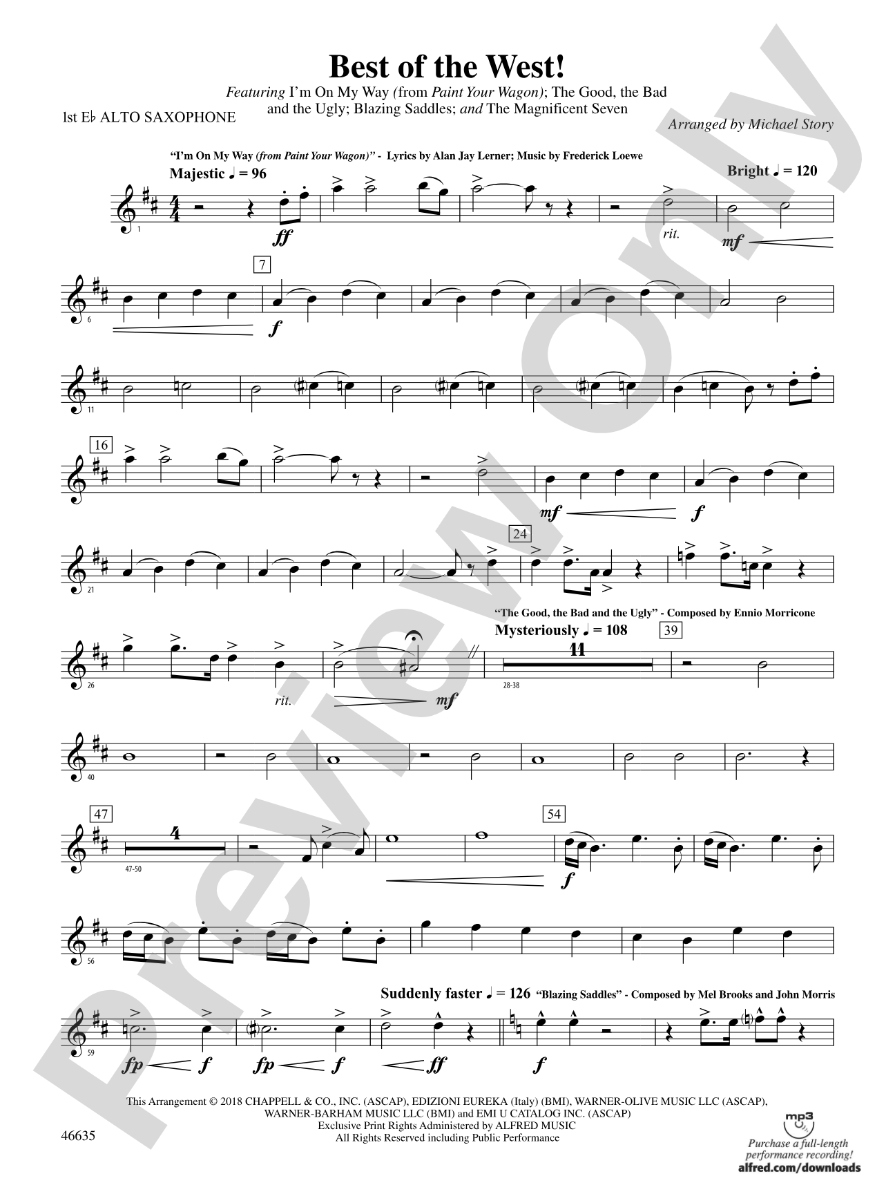 Best of the West!: E-flat Alto Saxophone