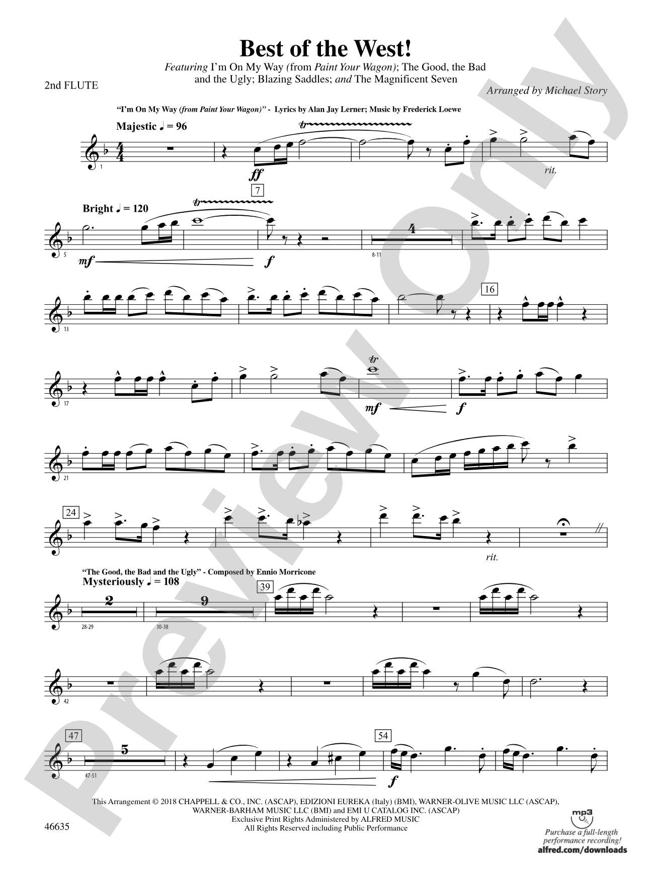 Best of the West!: 2nd Flute
