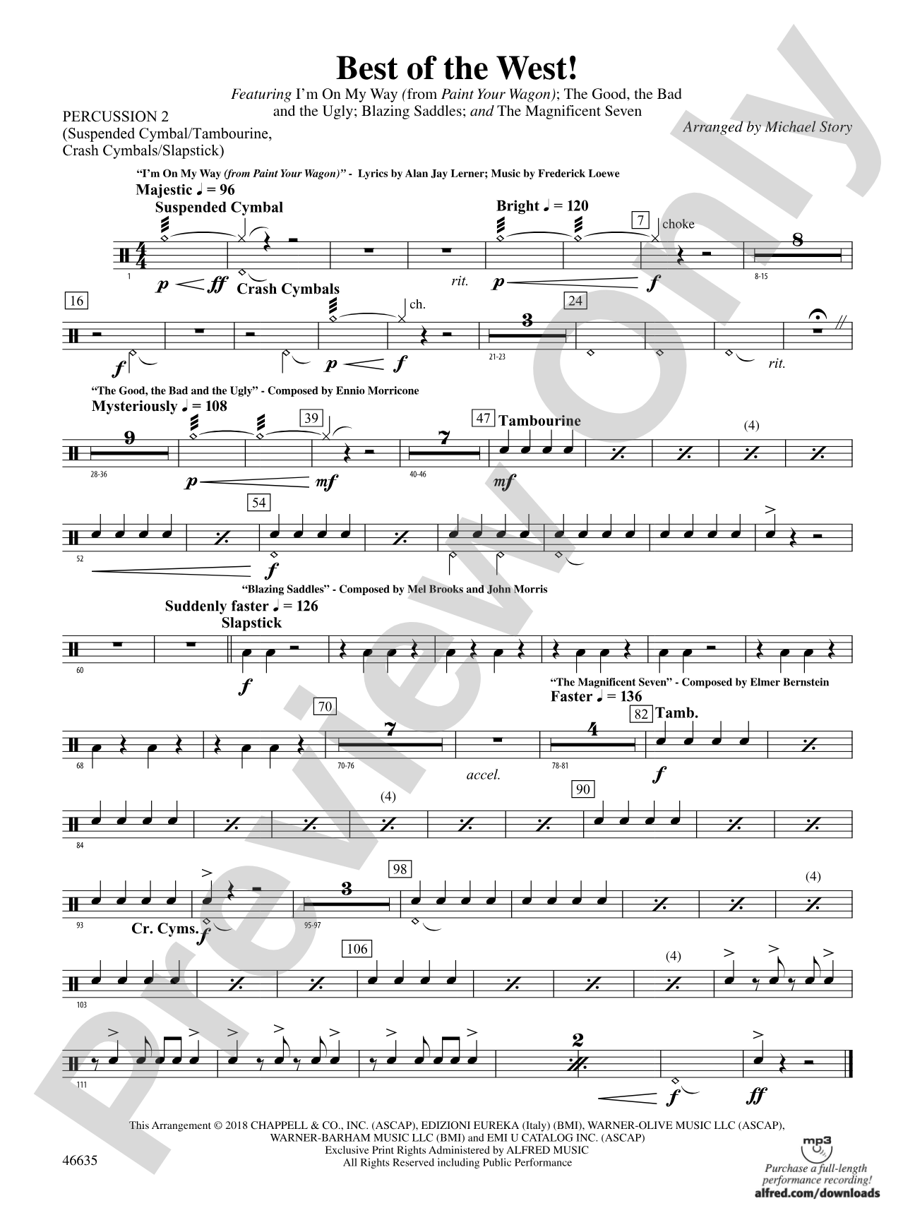 Best of the West!: 2nd Percussion