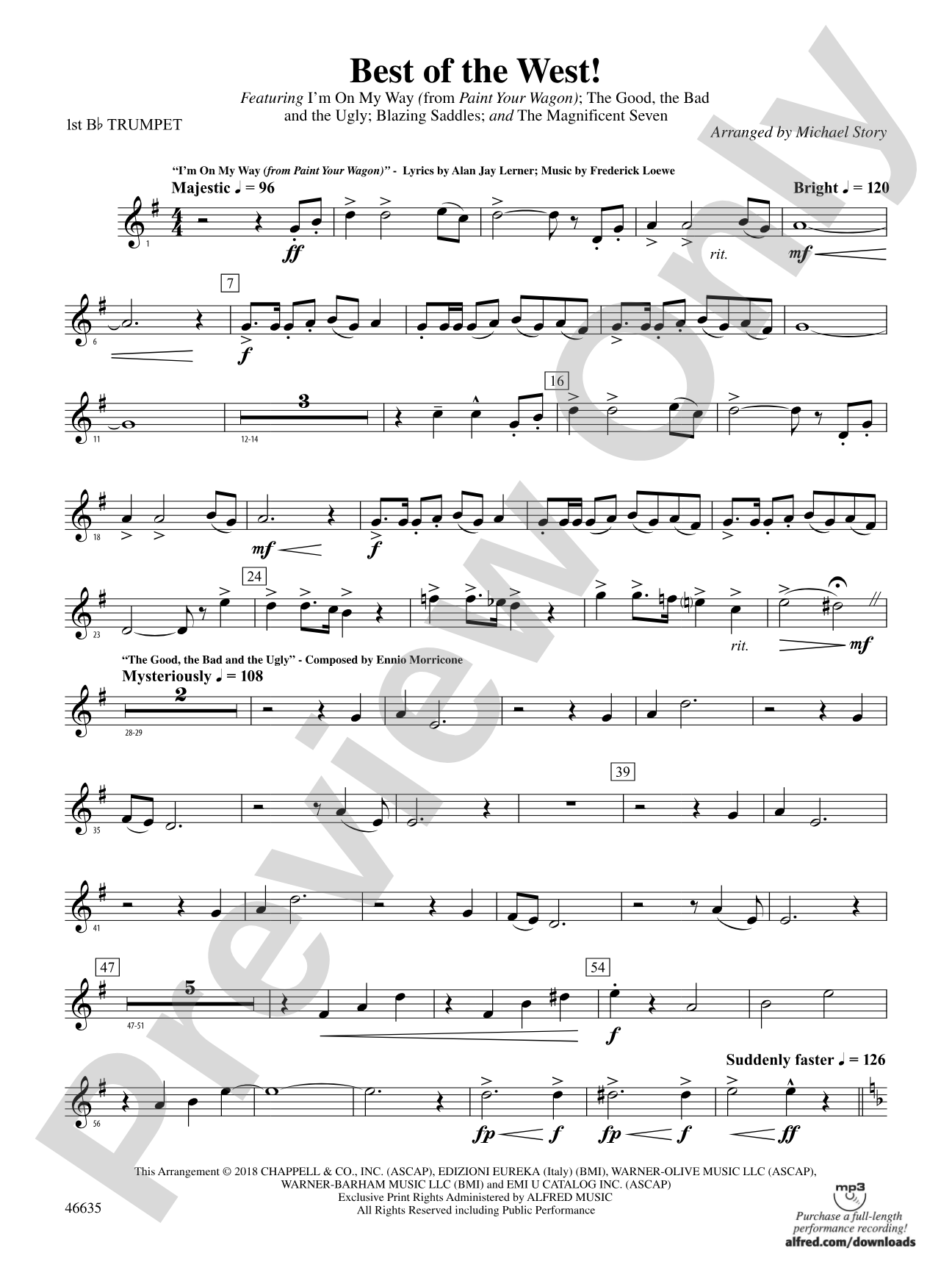 Best of the West!: 1st B-flat Trumpet