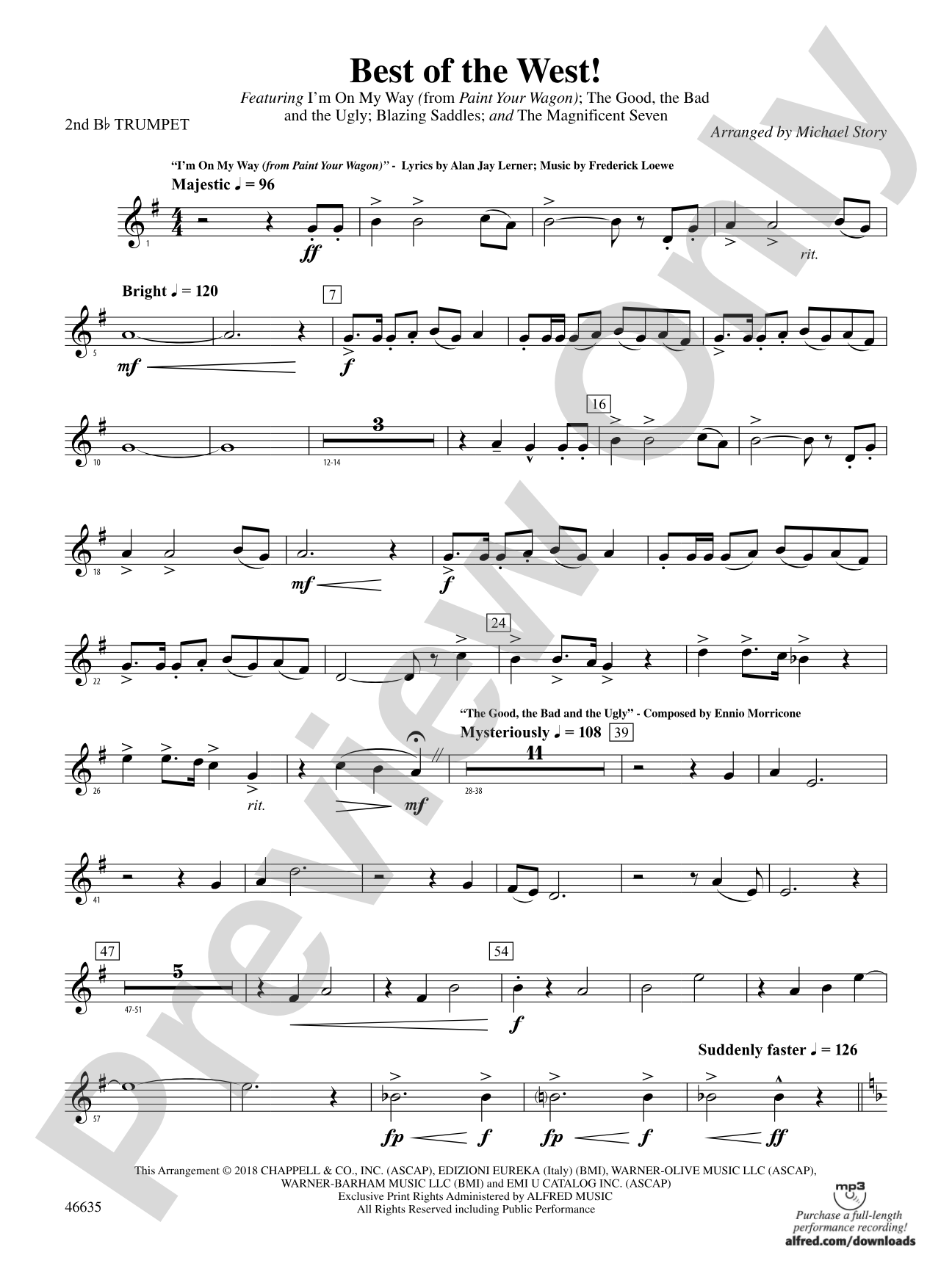 Best of the West!: 2nd B-flat Trumpet