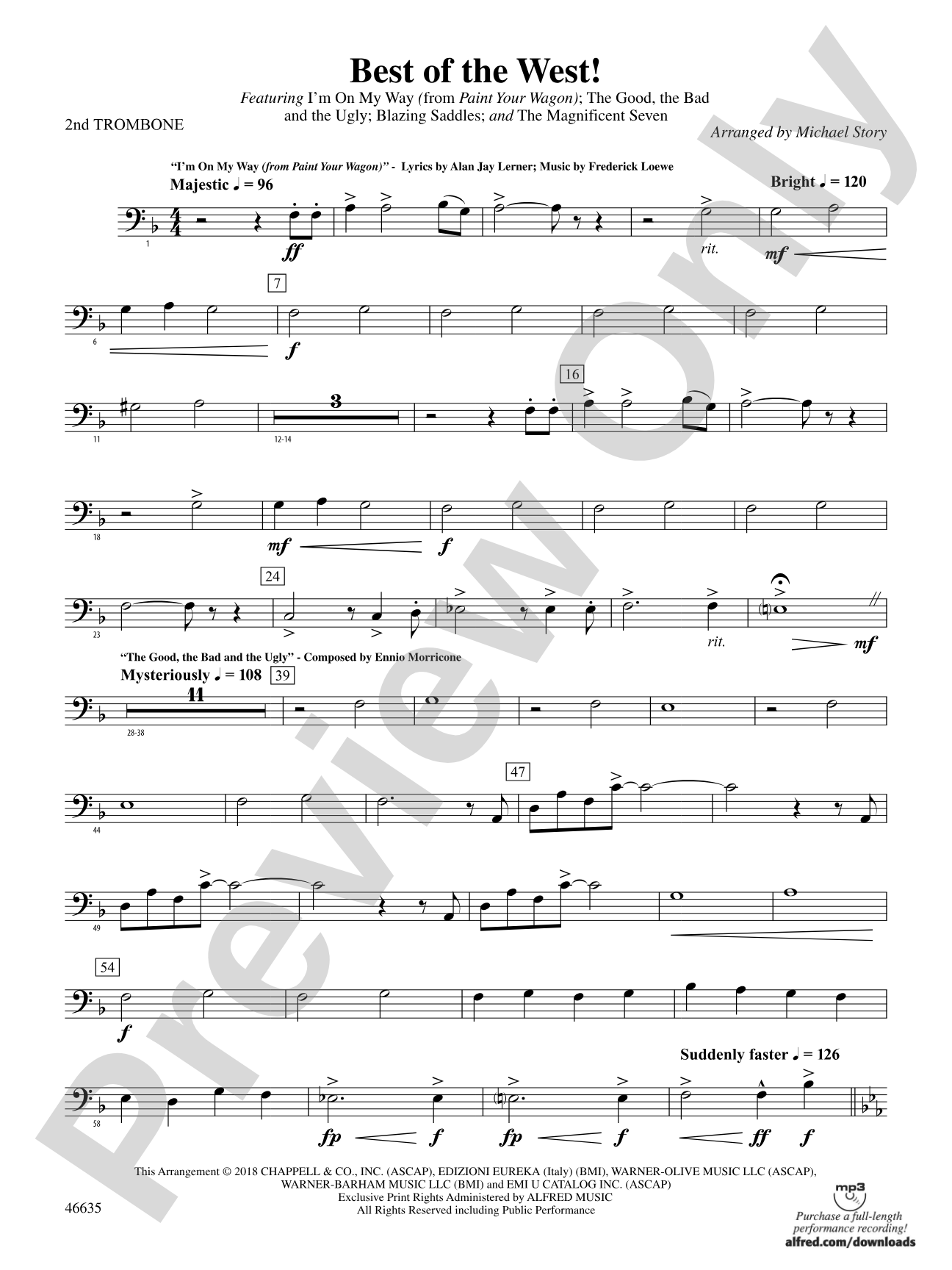 Best of the West!: 2nd Trombone