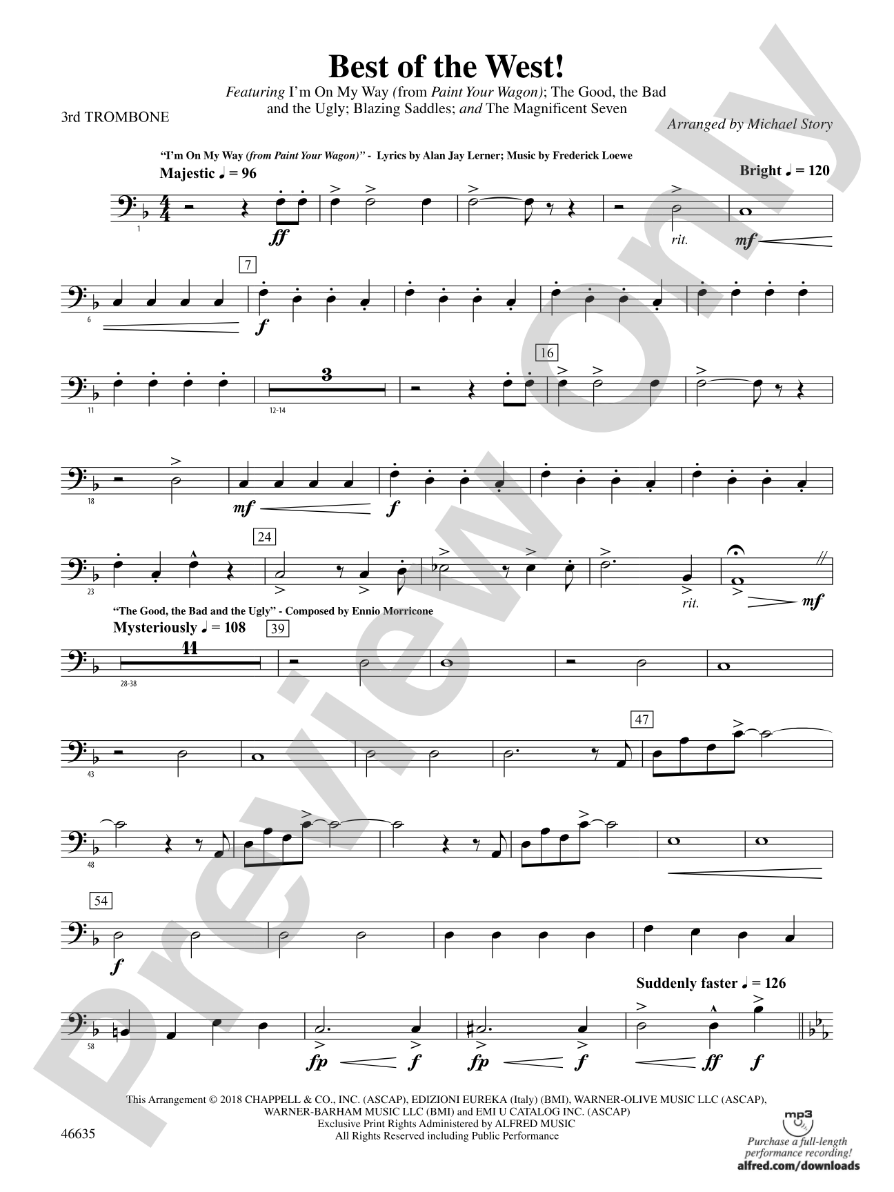 Best of the West!: 3rd Trombone