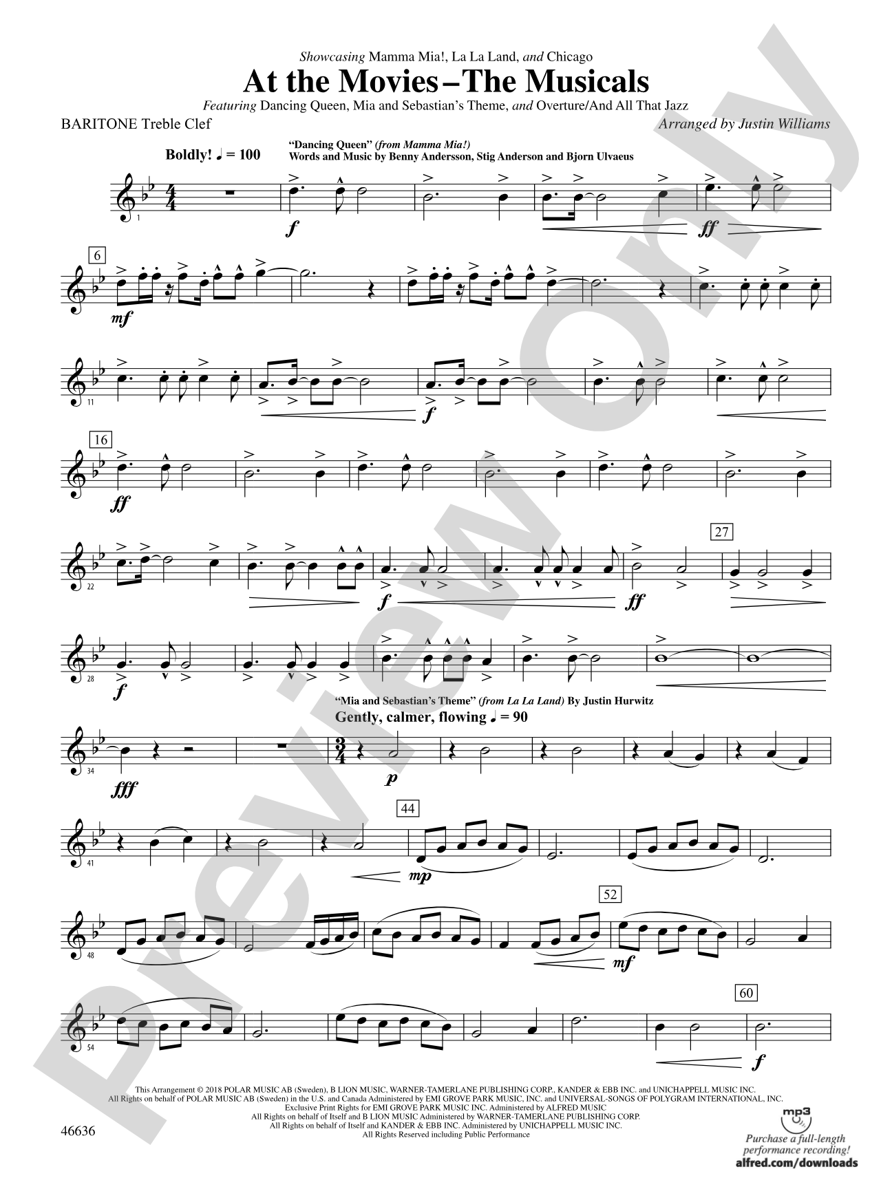 At the Movies---The Musicals: Baritone T.C.