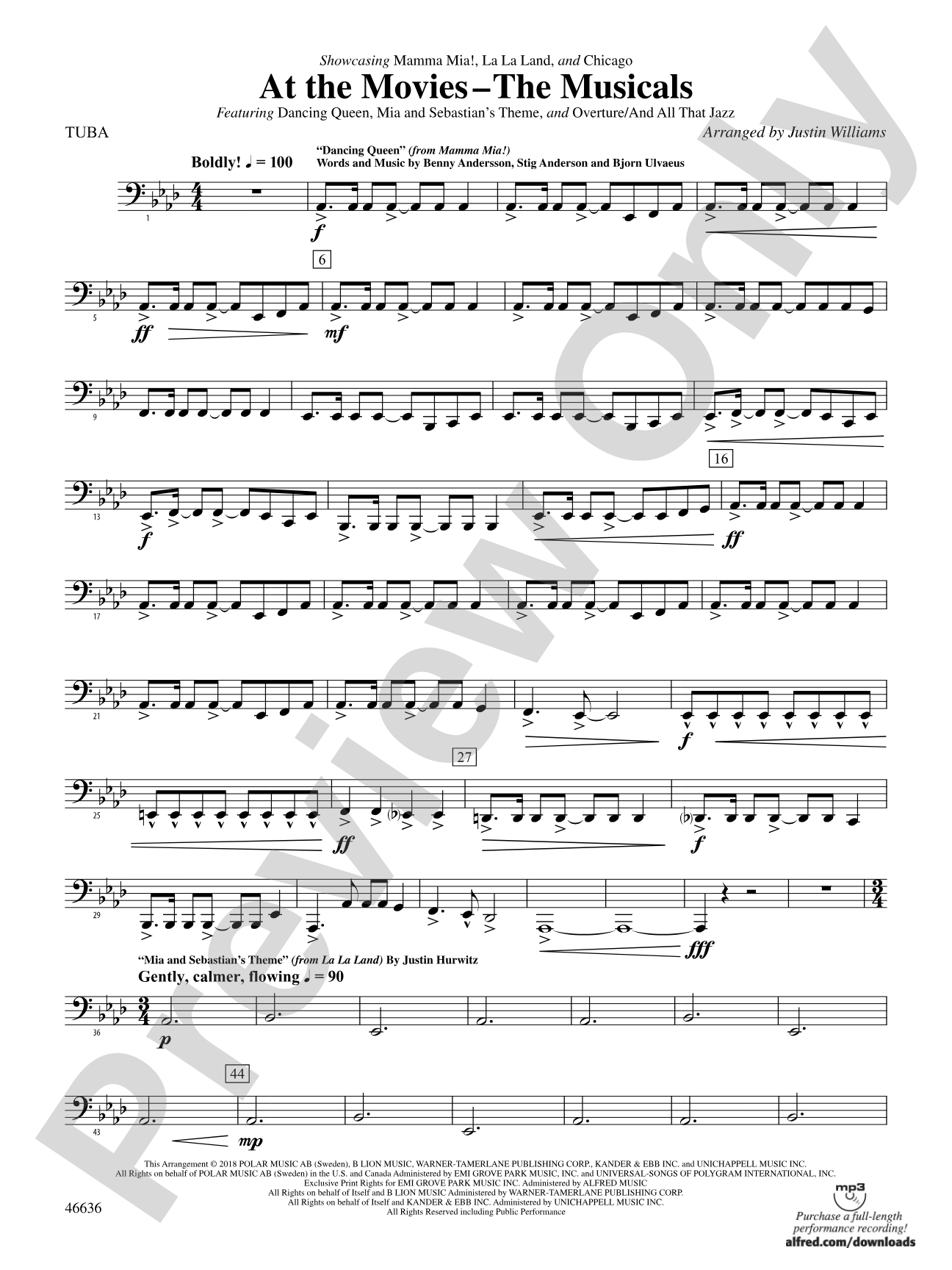 At the Movies---The Musicals: Tuba