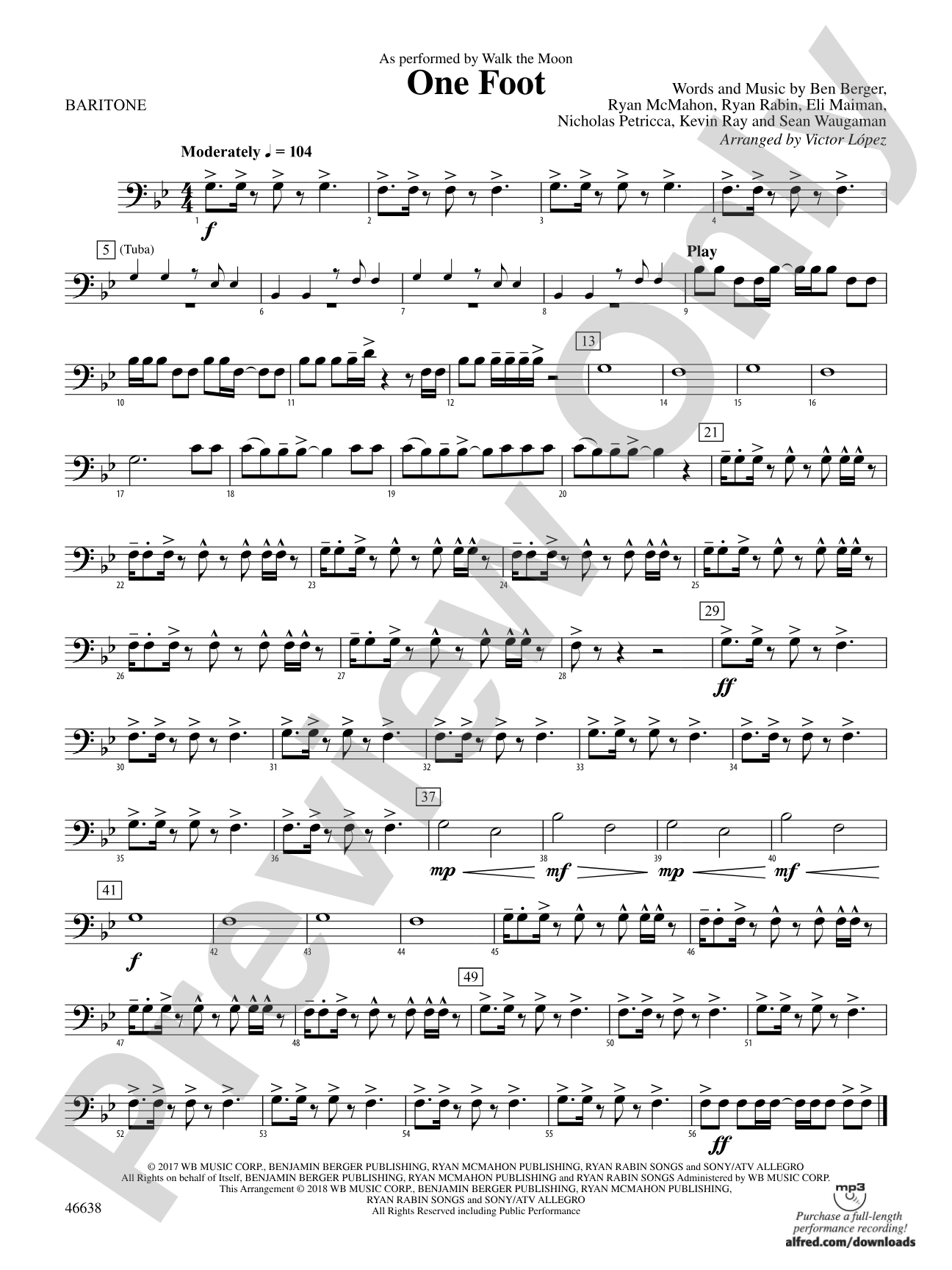 One Foot: Baritone B.C.