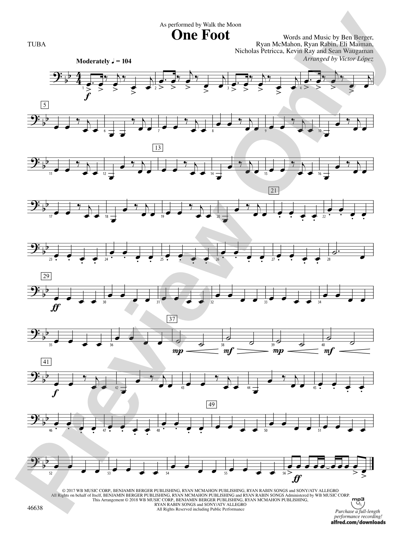 One Foot: Tuba