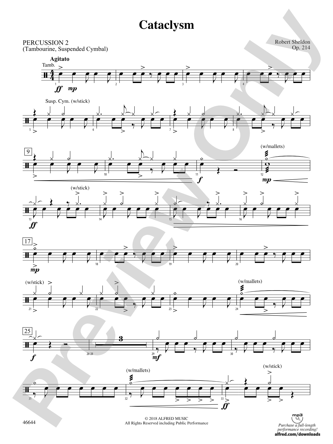 Cataclysm: 2nd Percussion