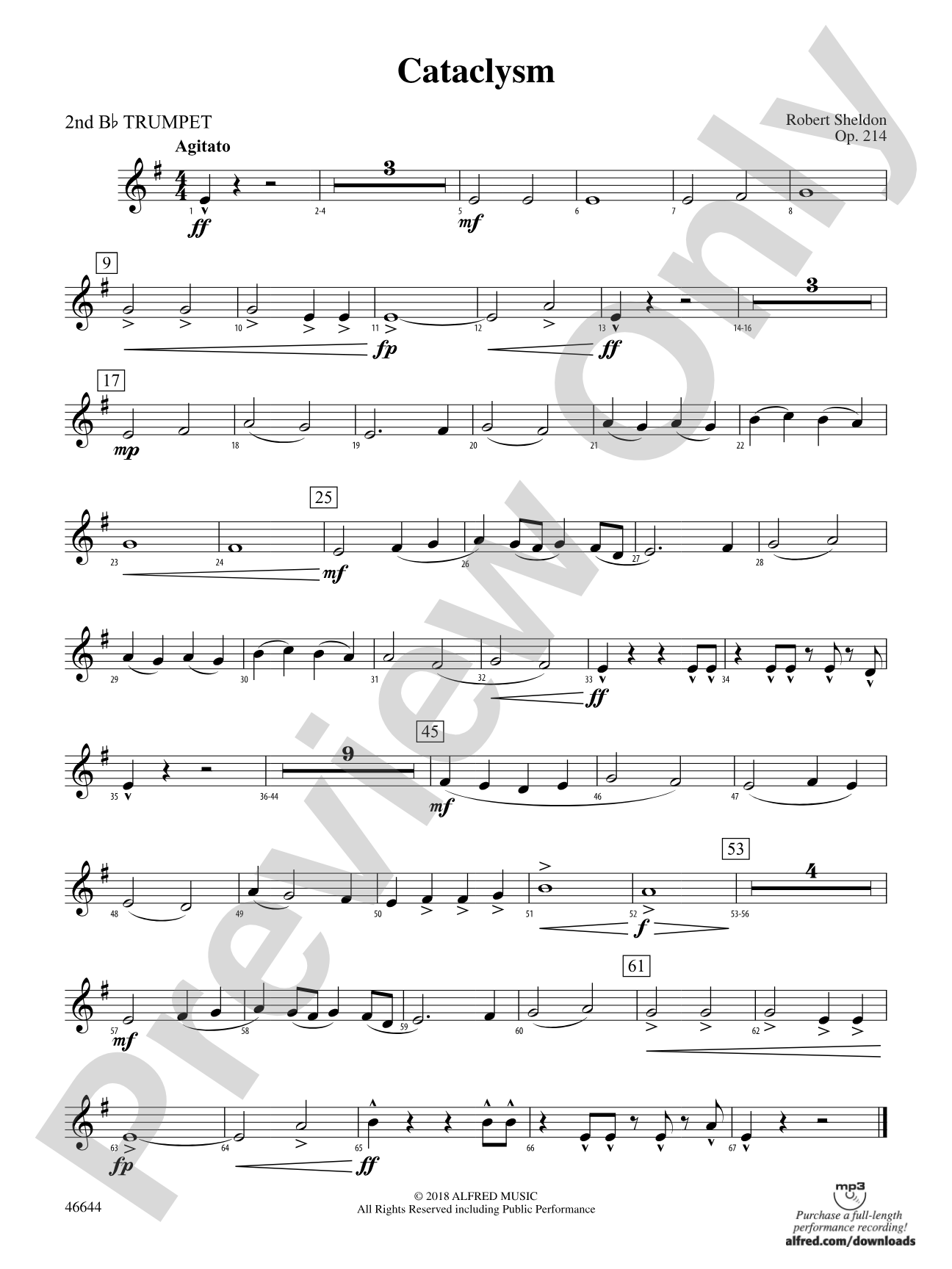 Cataclysm: 2nd B-flat Trumpet