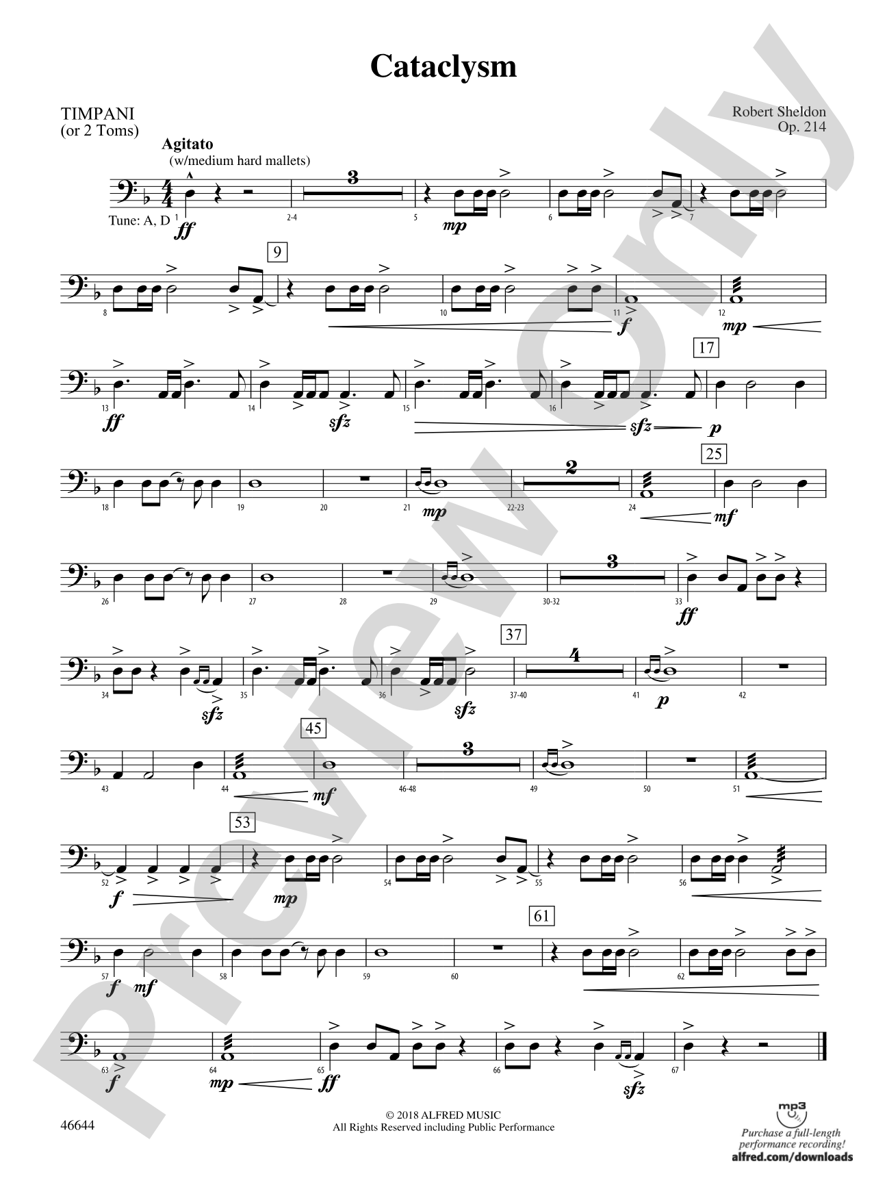 Cataclysm: Timpani