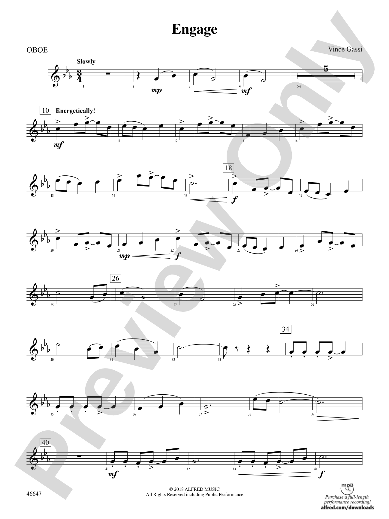 Engage: Oboe