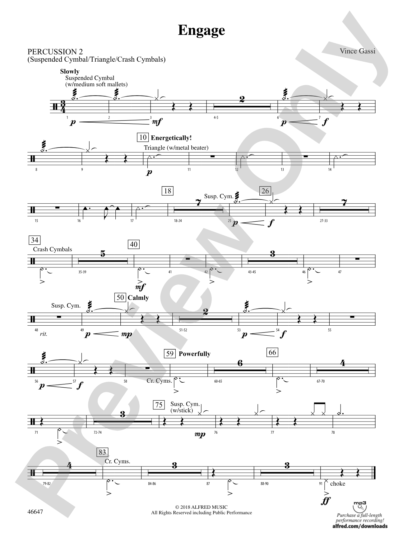 Engage: 2nd Percussion