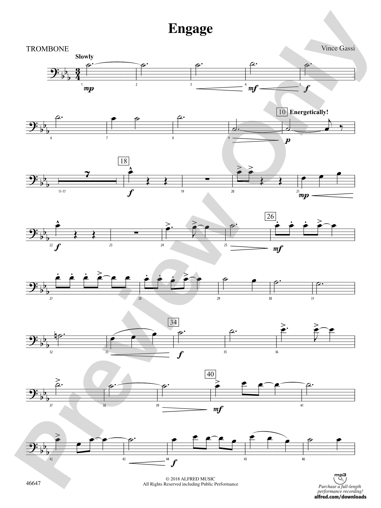 Engage: 1st Trombone